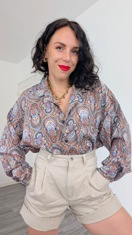 Blouse soie jusqu'à T44