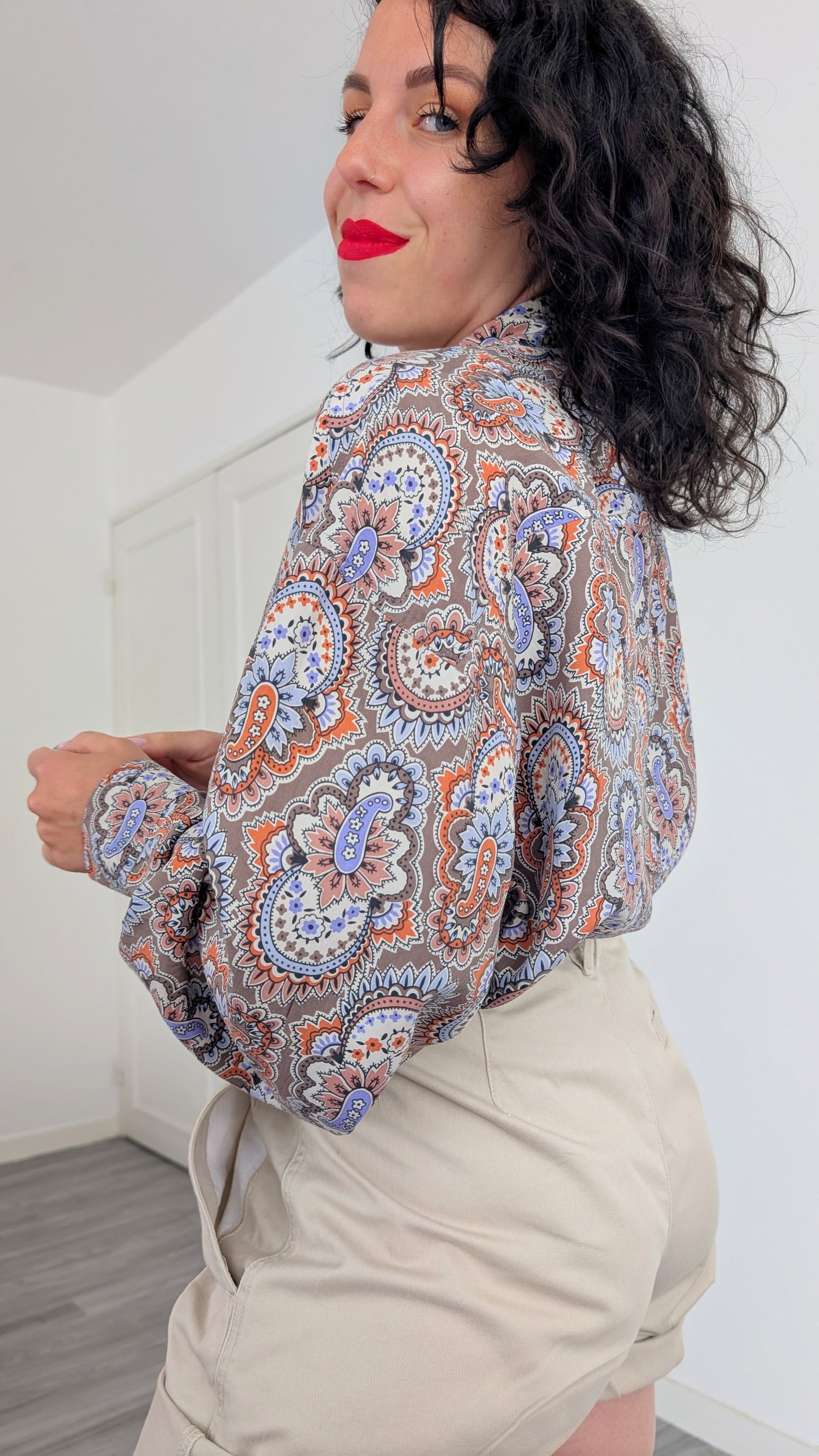 Blouse soie jusqu'à T44
