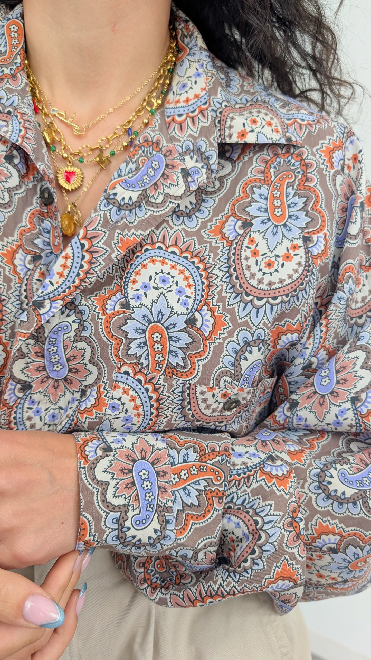 Blouse soie jusqu'à T44