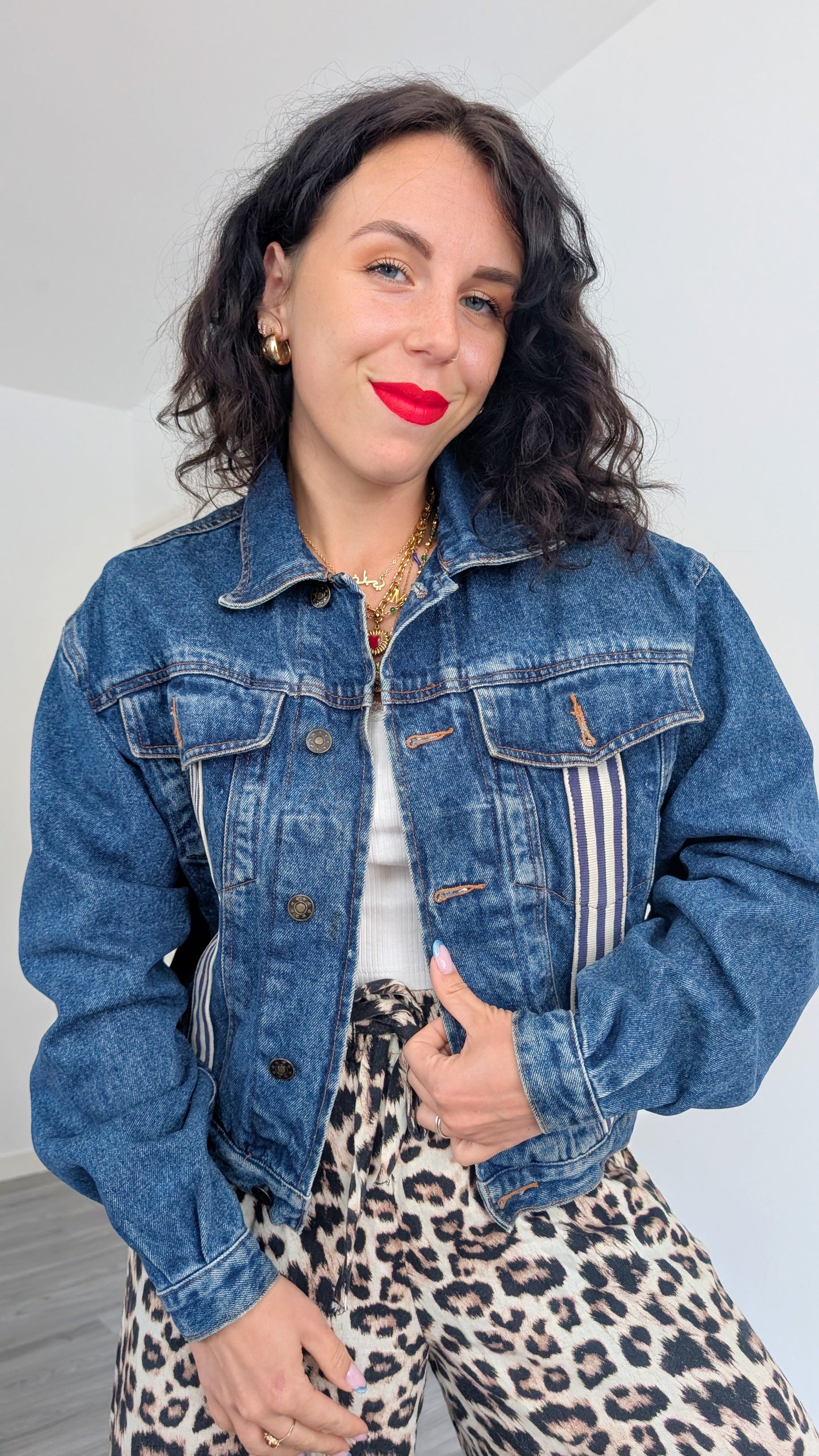 Veste jeans 80s T36-38