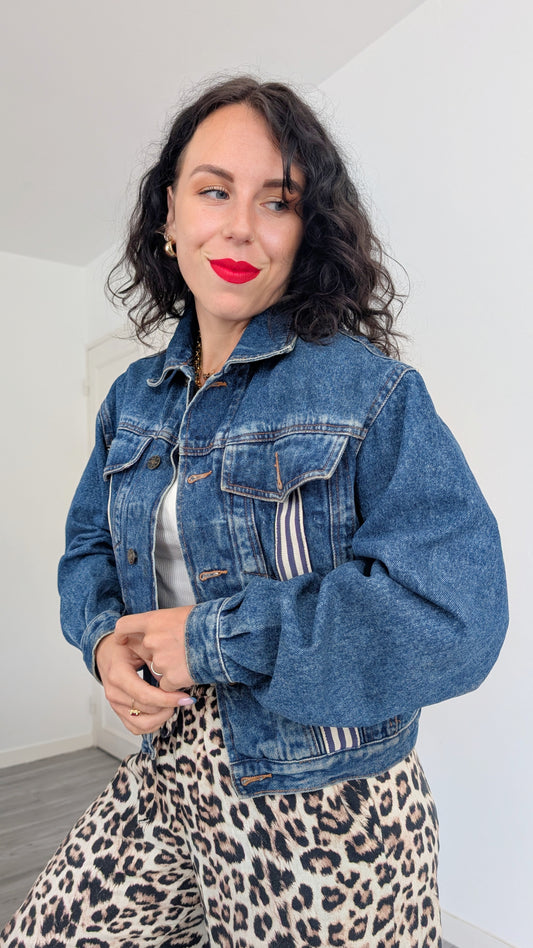 Veste jeans 80s T36-38