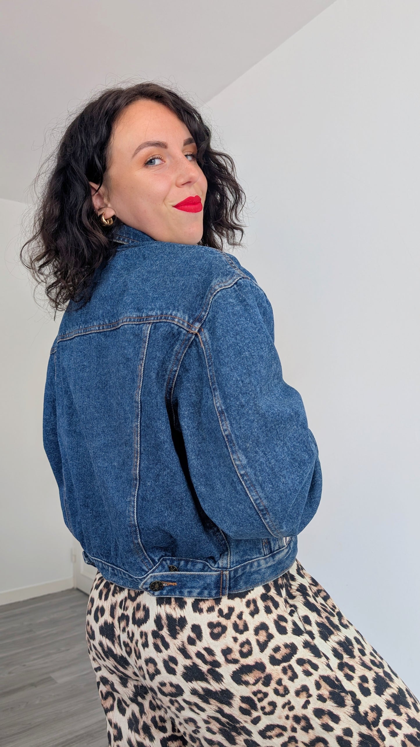 Veste jeans 80s T36-38