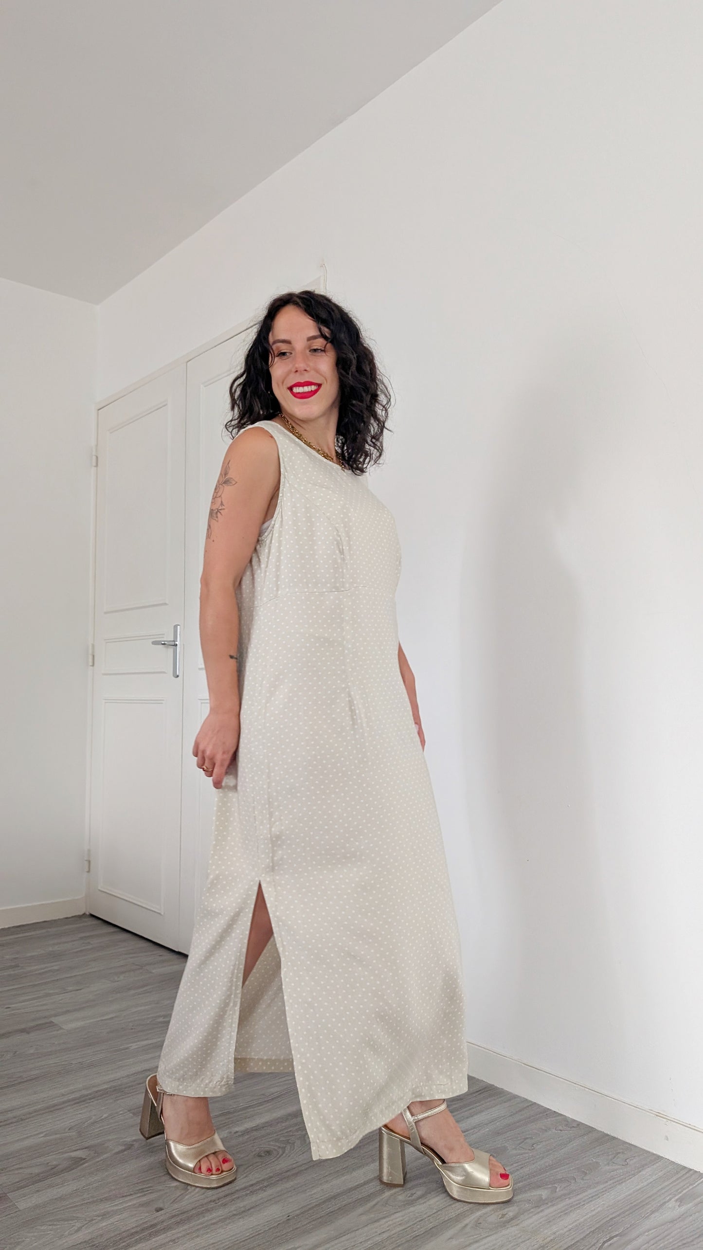 Ensemble robe blouse T42-44