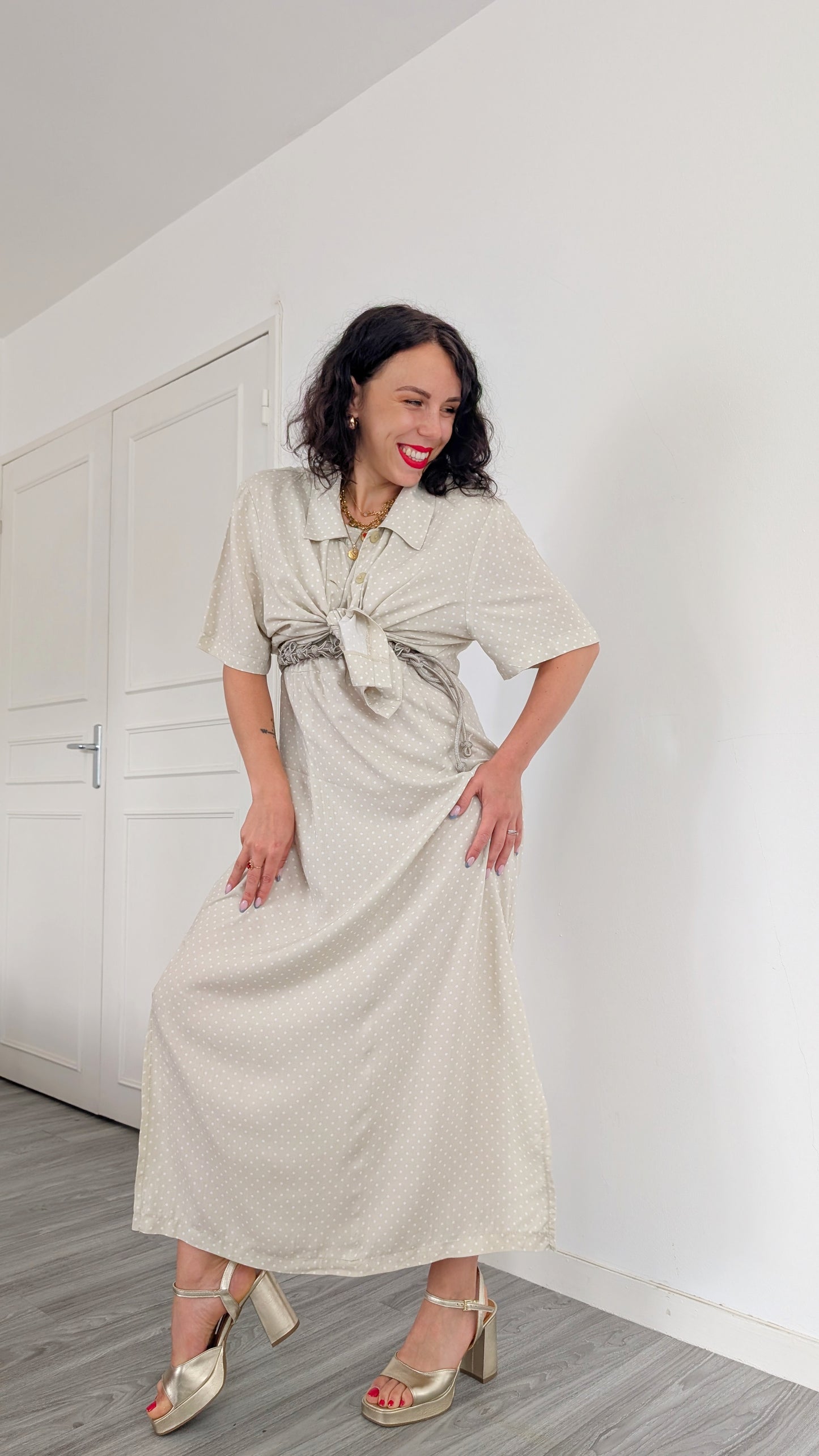 Ensemble robe blouse T42-44
