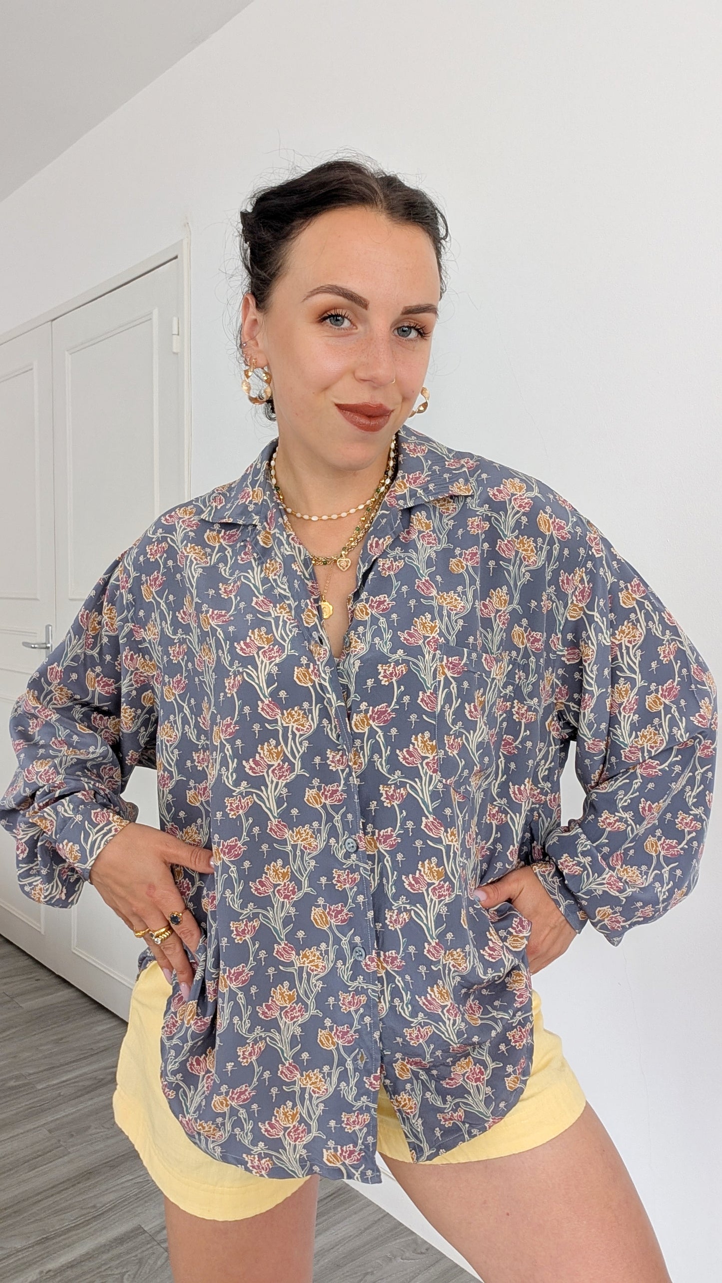 Blouse soie jusqu'à une T44