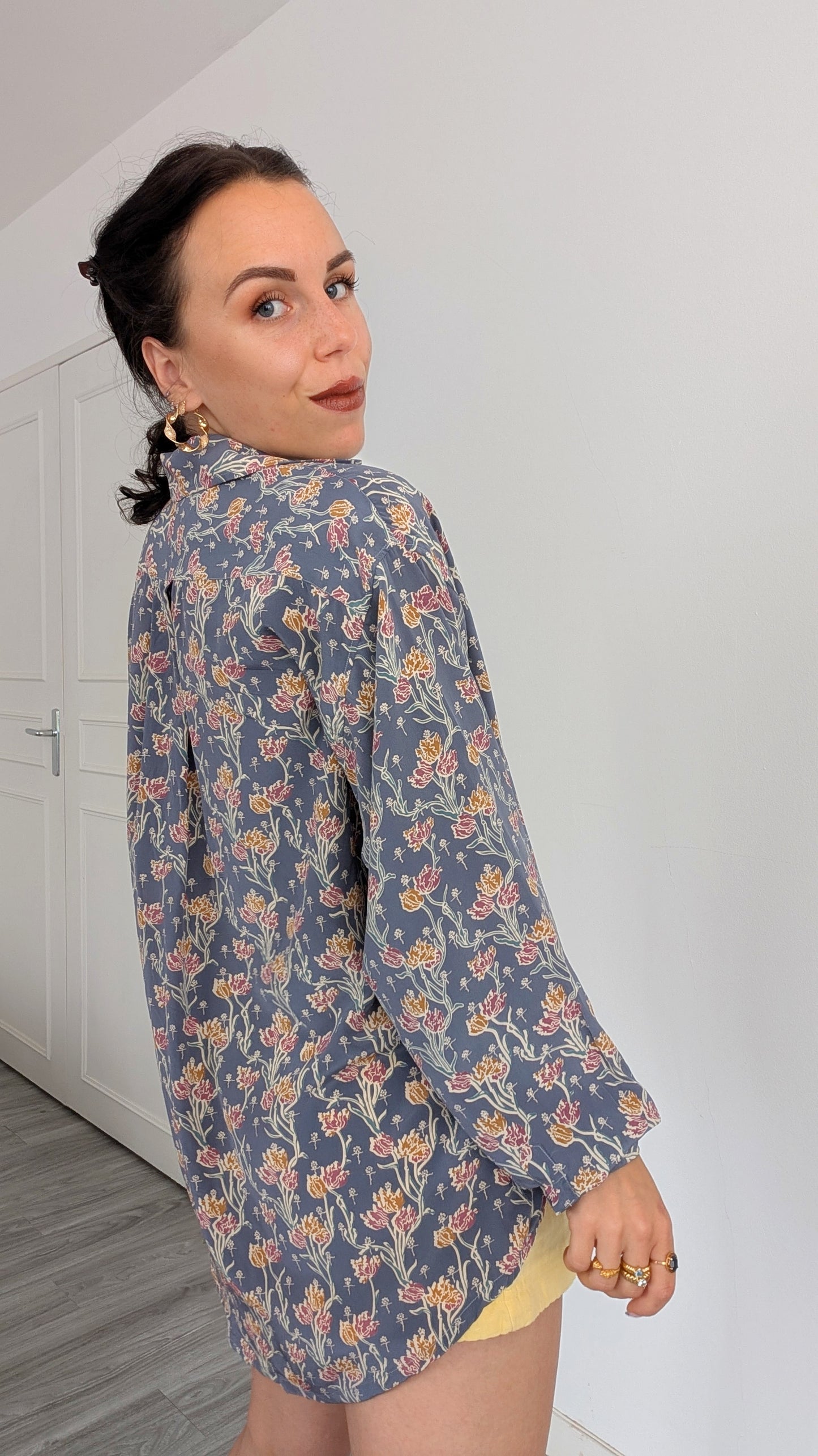 Blouse soie jusqu'à une T44