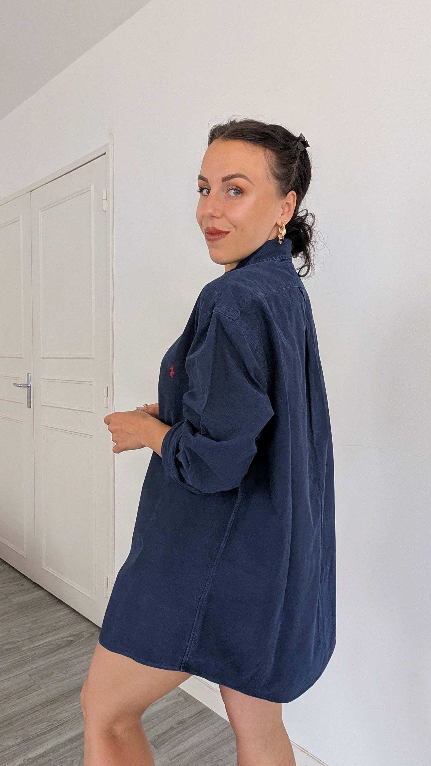 Chemise coton Ralph Lauren jusqu'à T44
