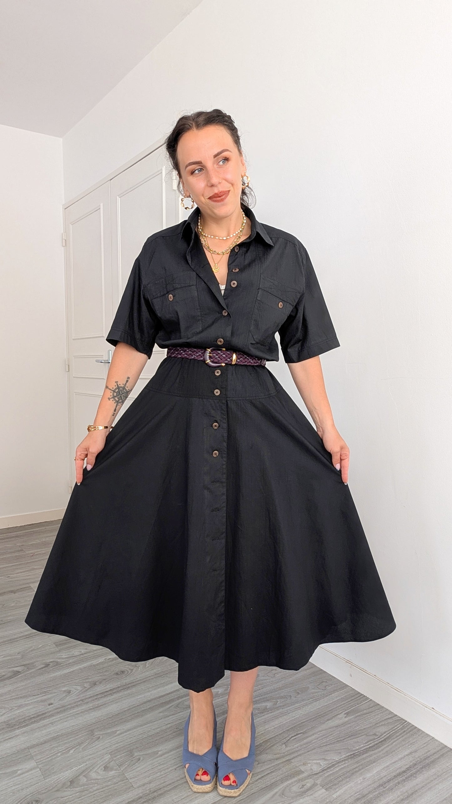Robe coton T36-38