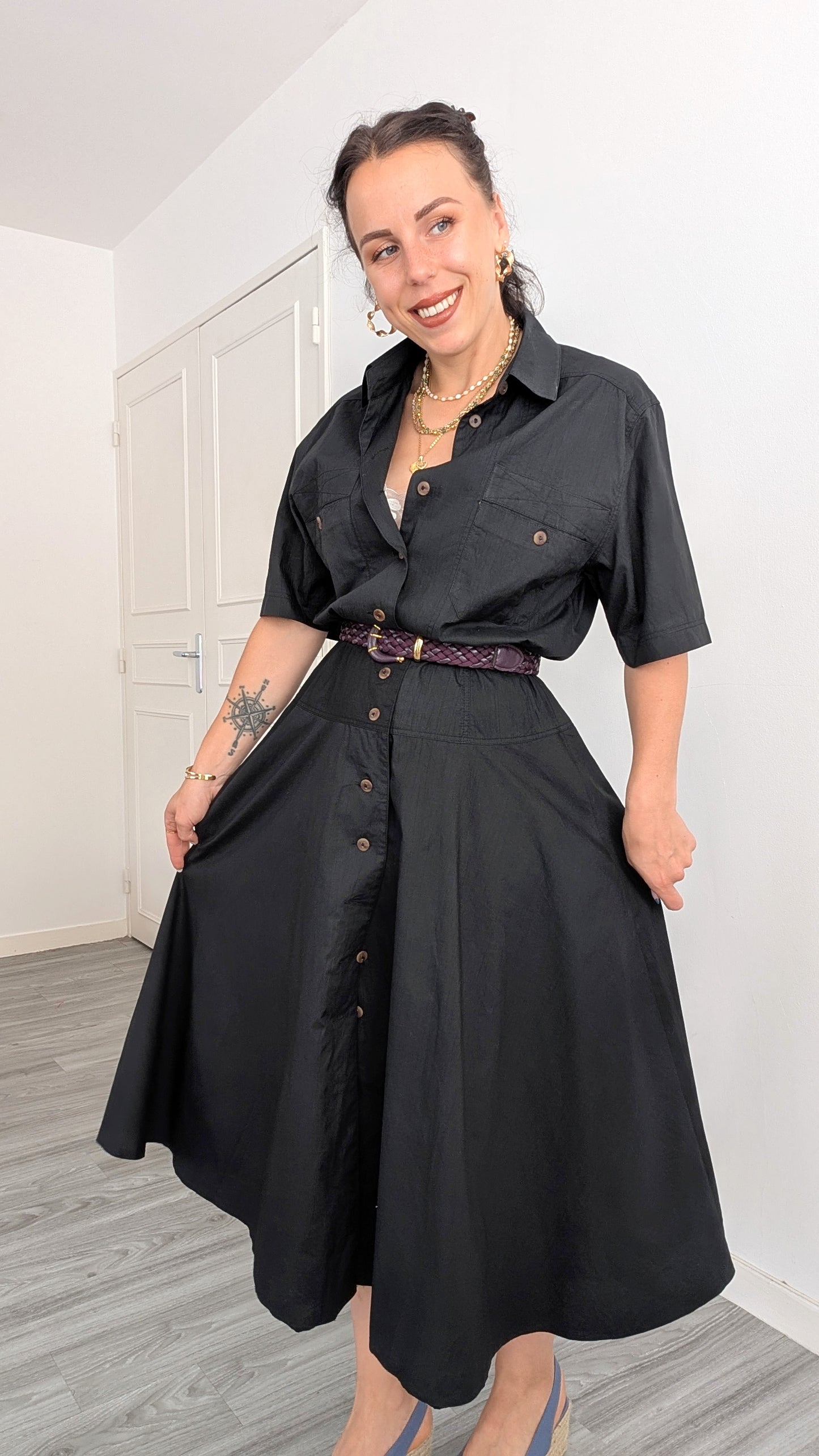 Robe coton T36-38