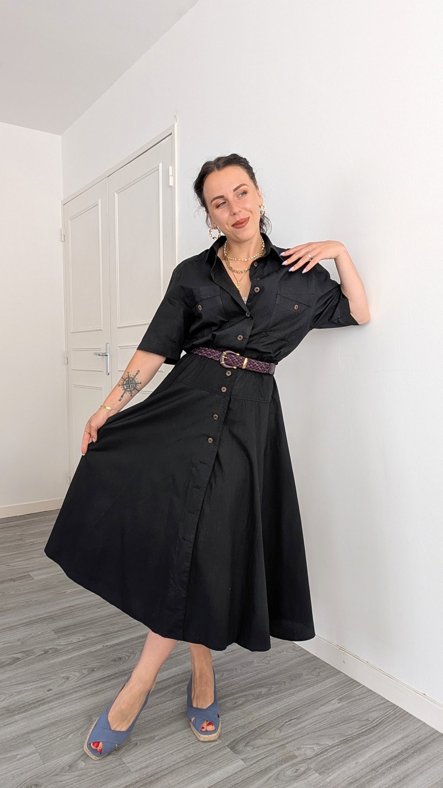 Robe coton T36-38