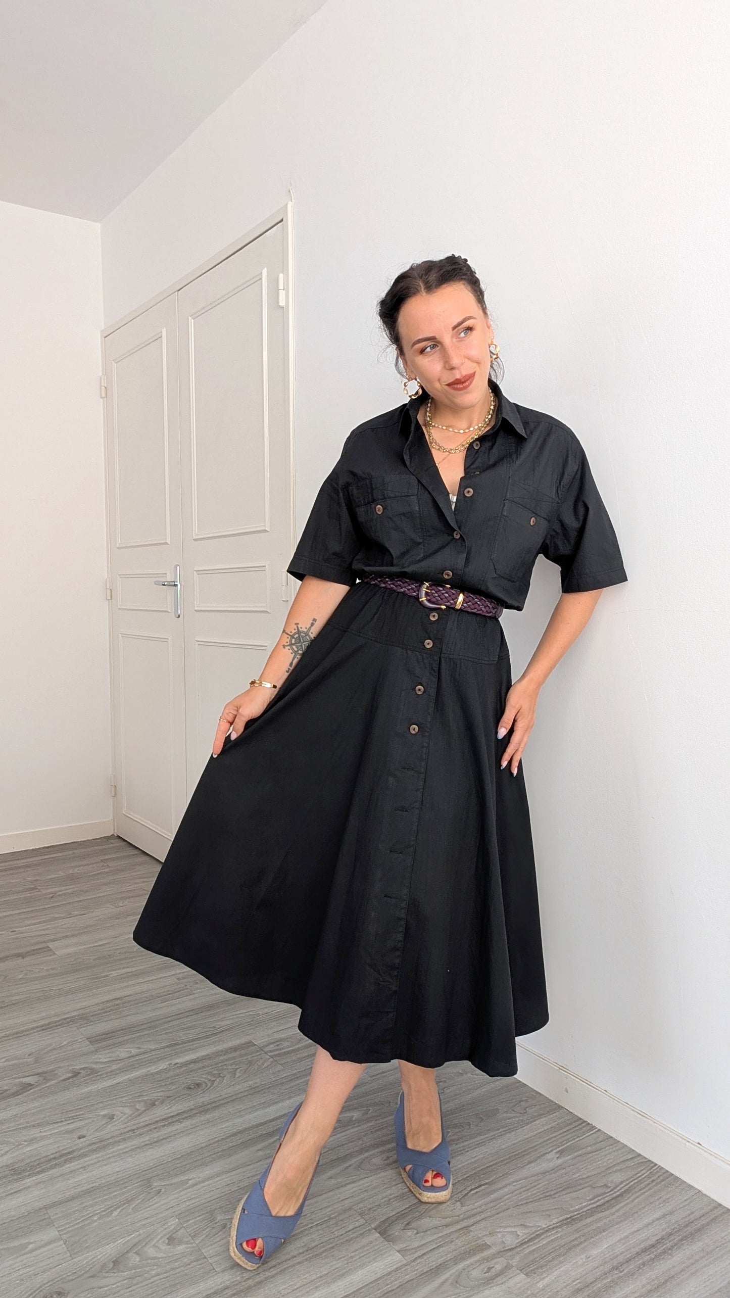 Robe coton T36-38