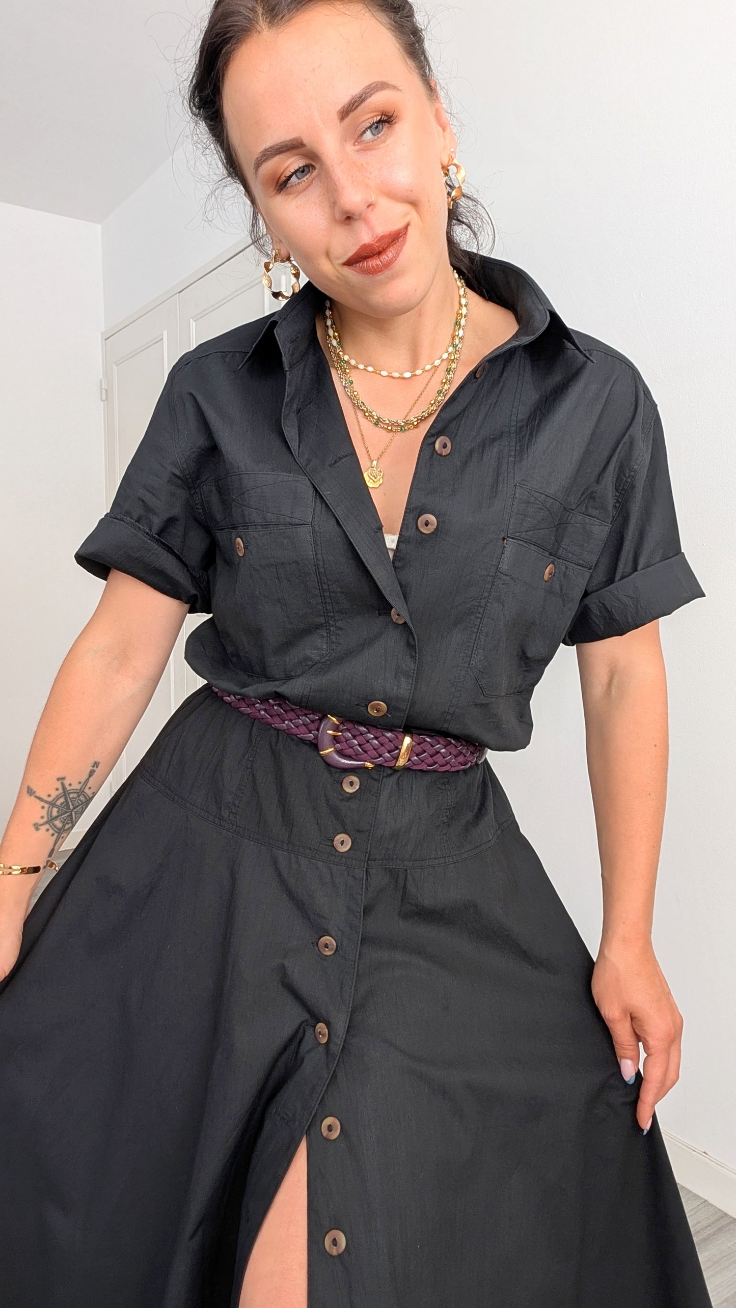 Robe coton T36-38