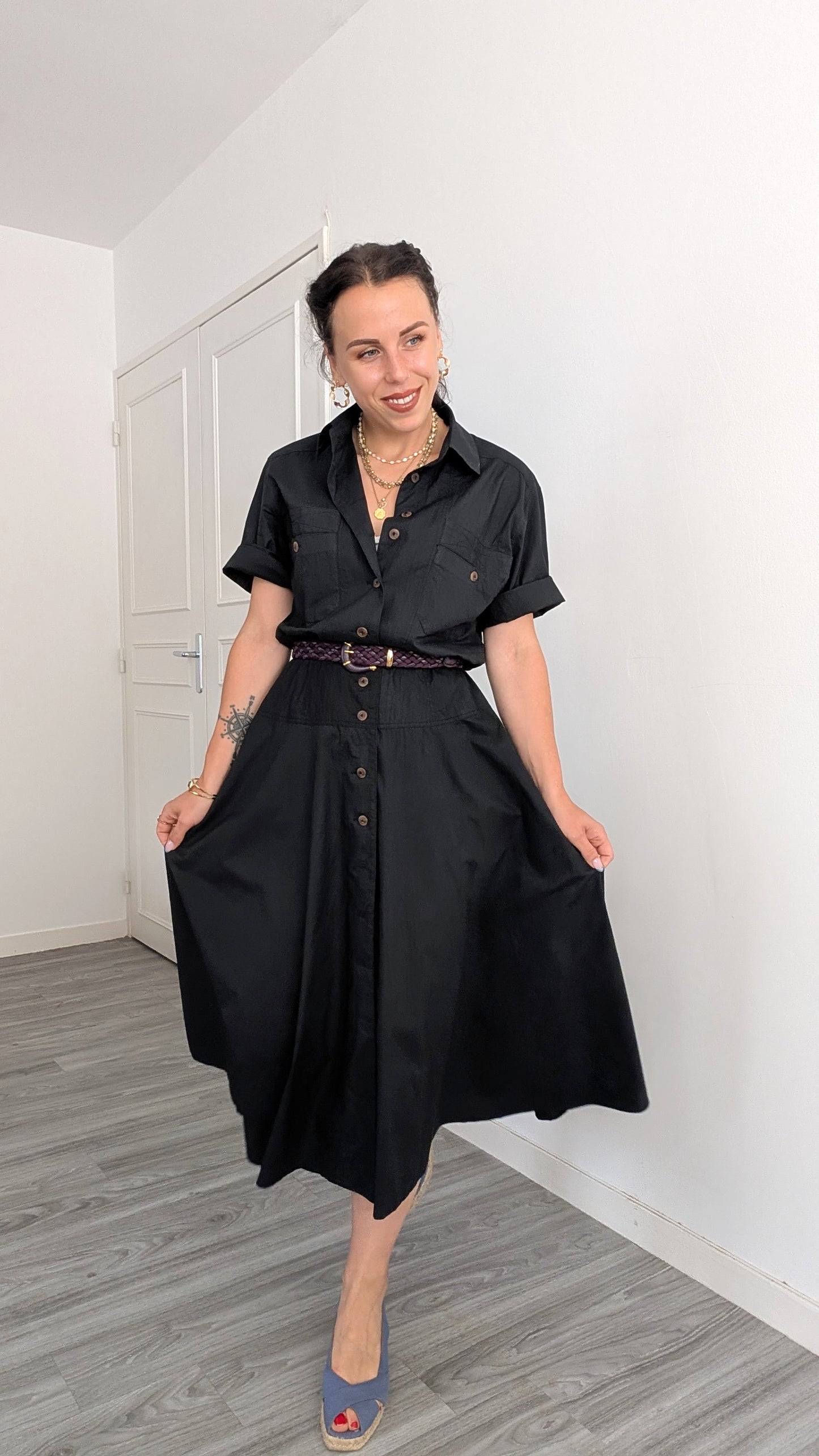 Robe coton T36-38