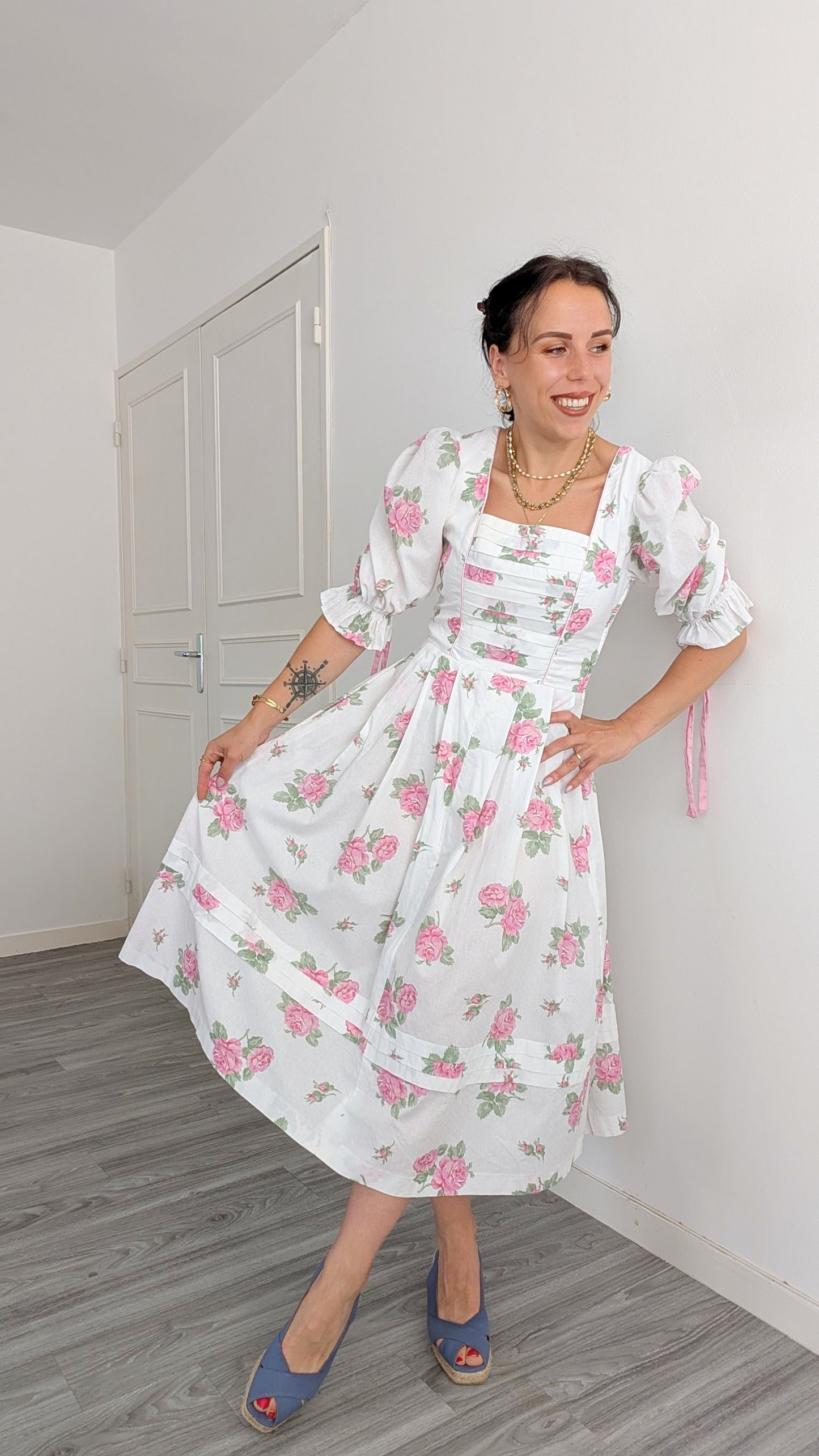 Robe coton T34-36
