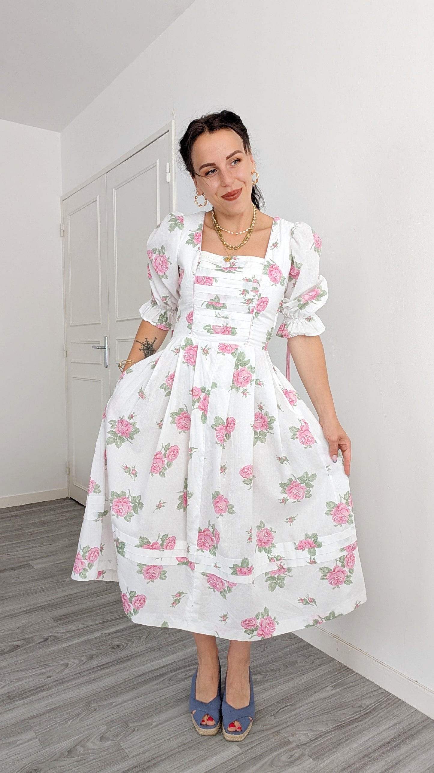 Robe coton T34-36