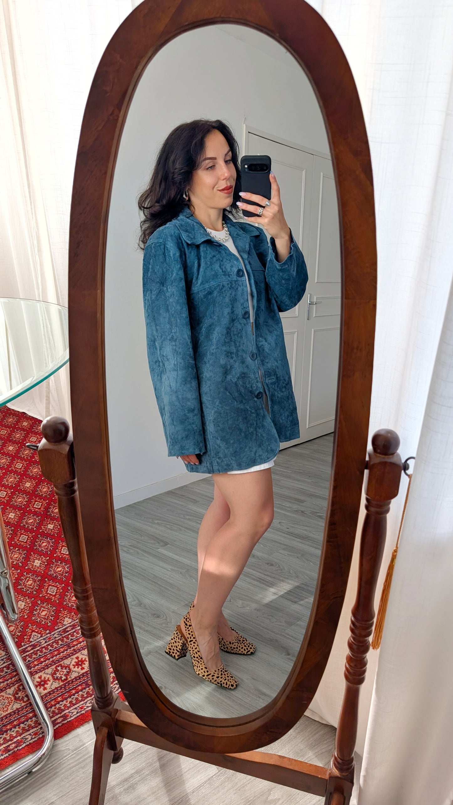 Veste daim T42