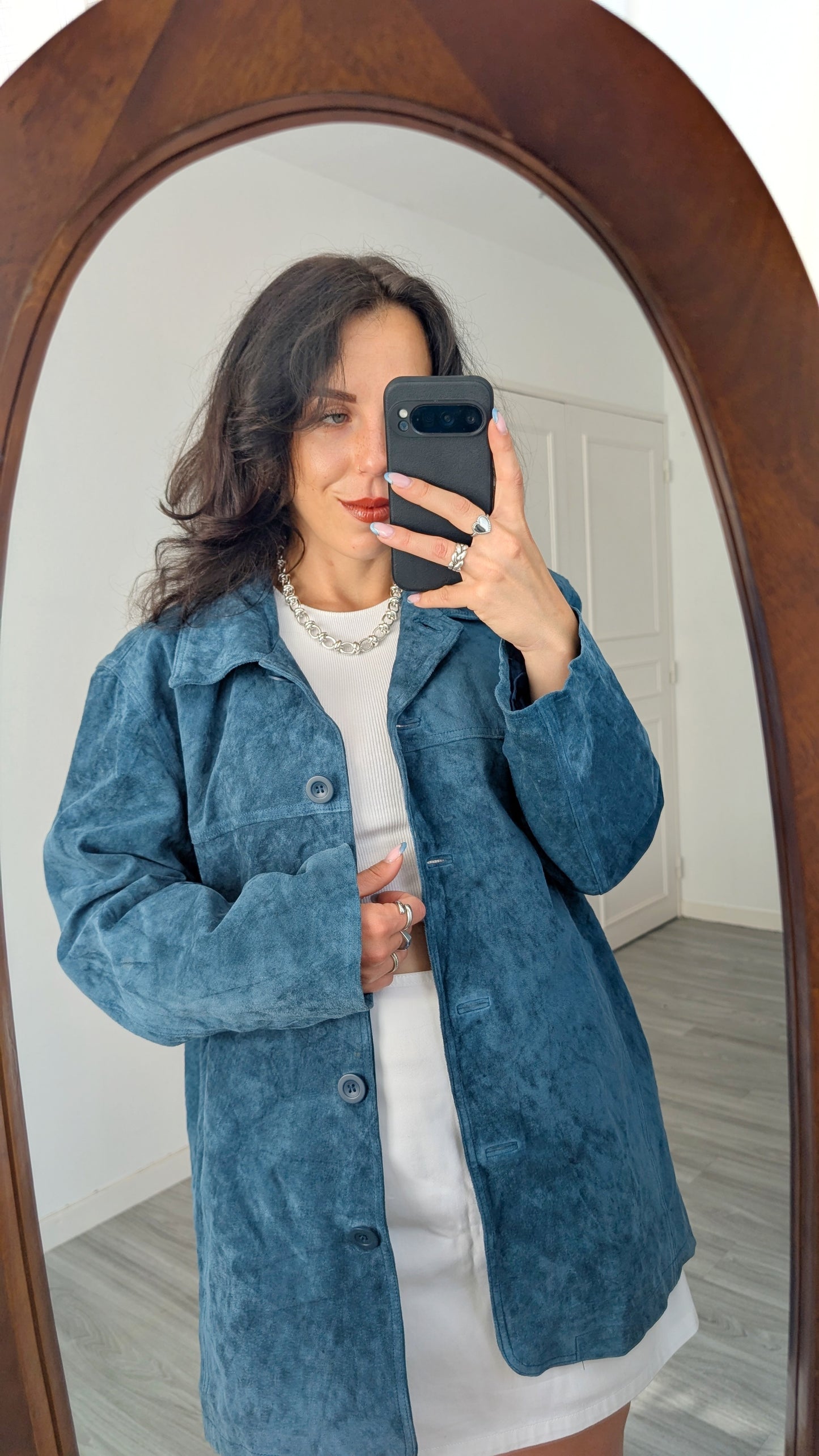 Veste daim T42