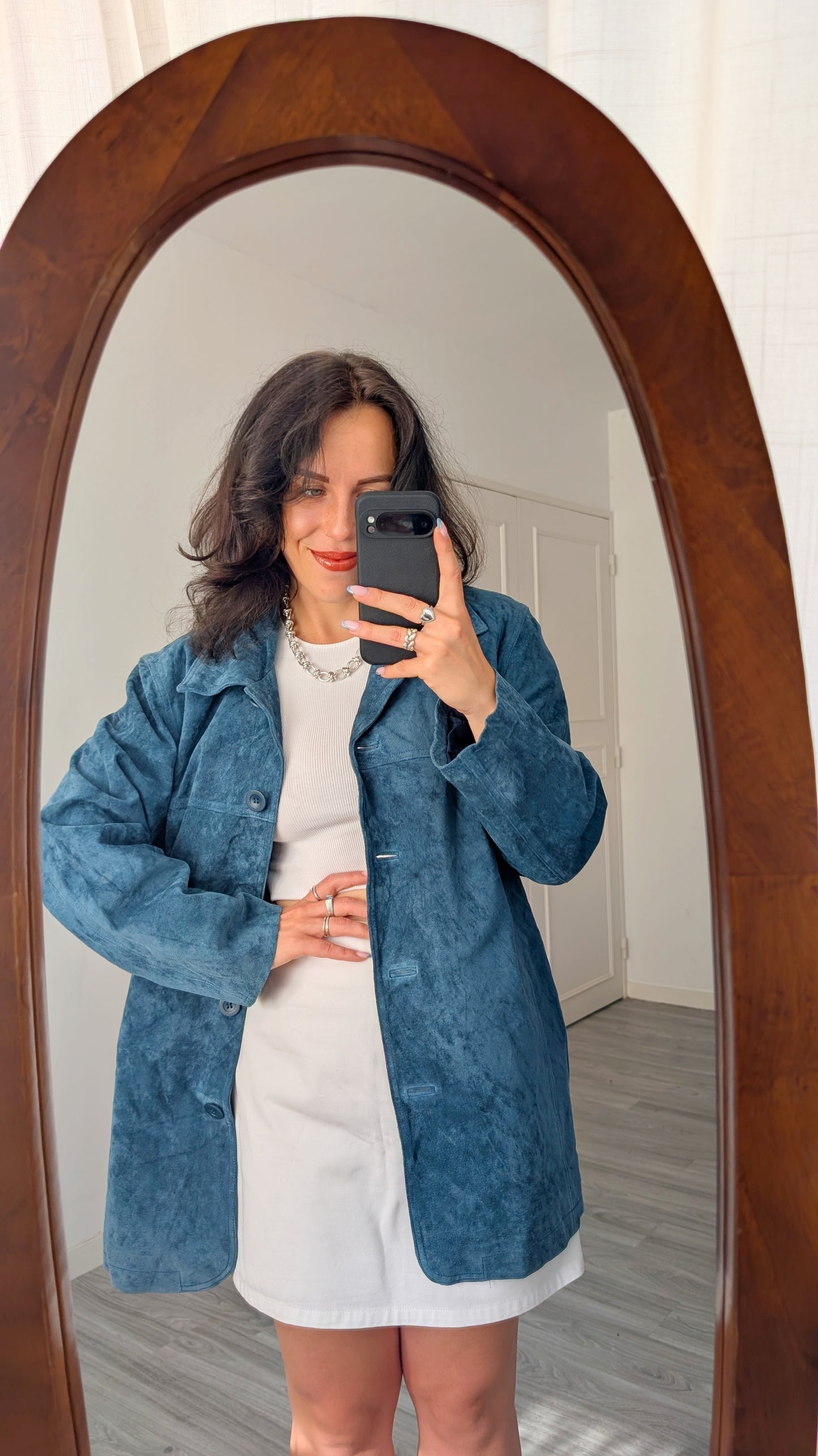Veste daim T42
