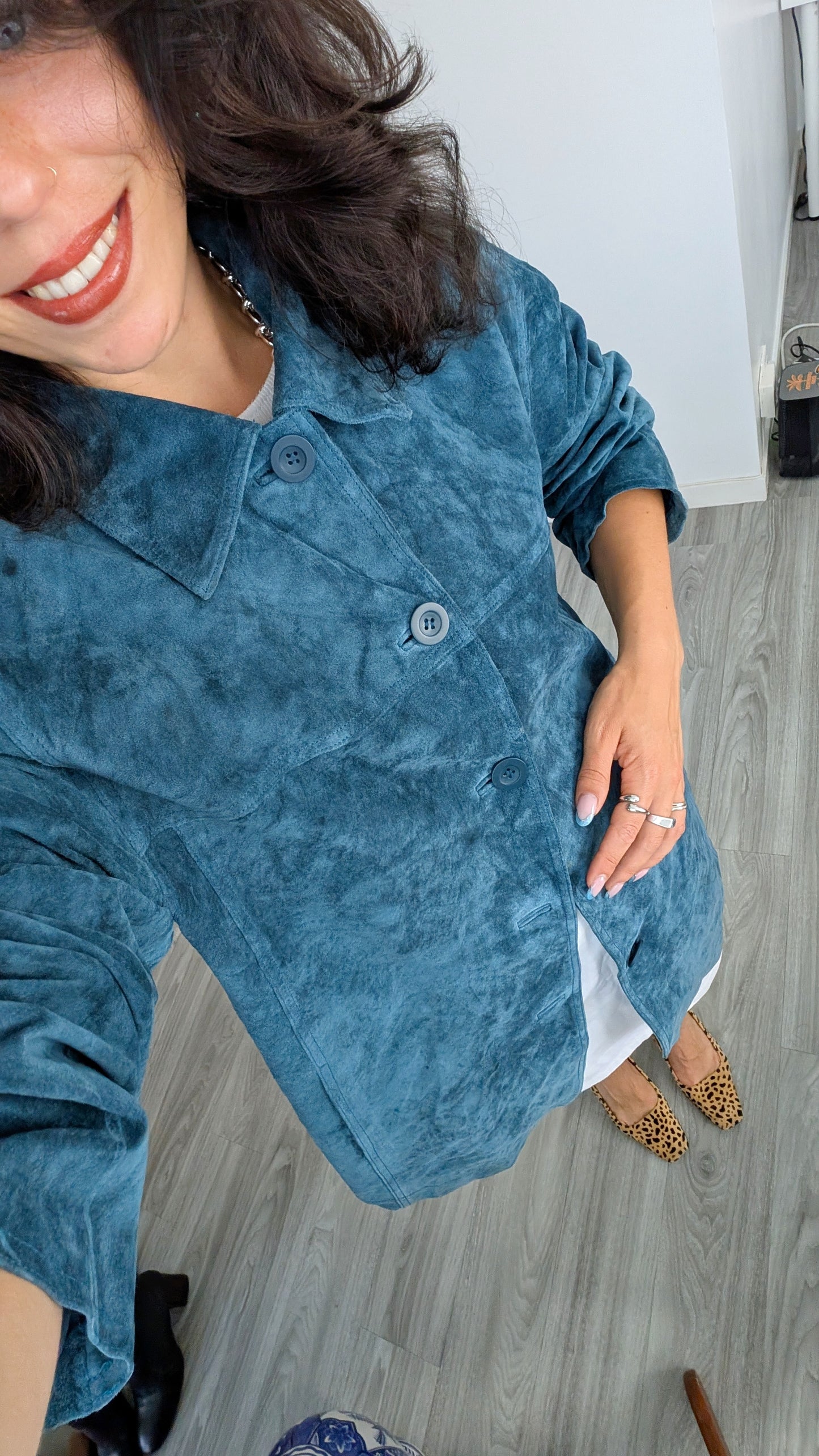Veste daim T42