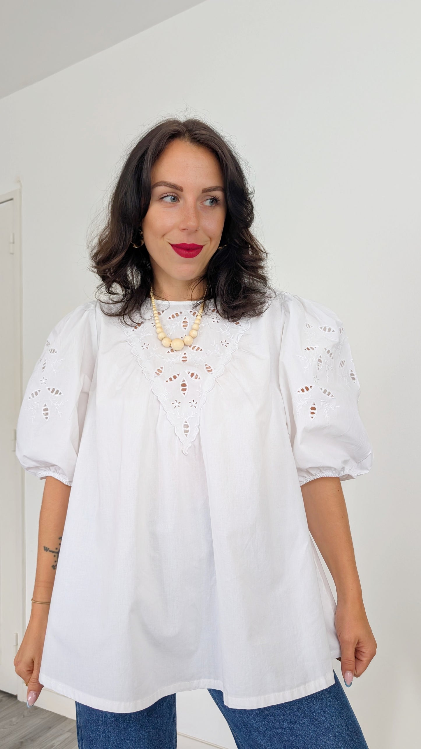 Blouse coton jusqu'à T44
