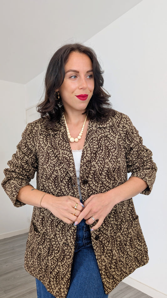 Blazer/veste laine 1970 T40-42