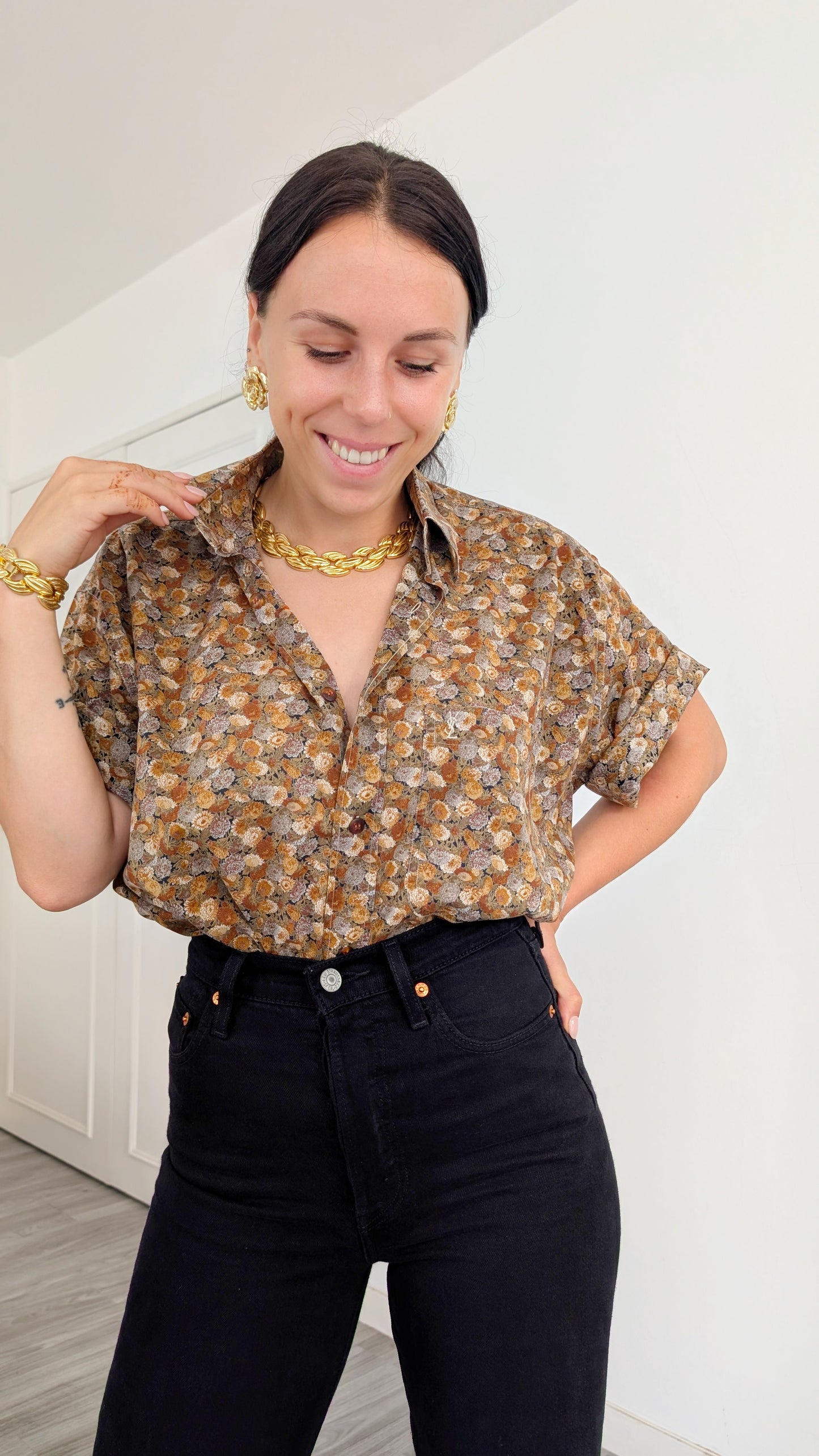 Chemise coton YSL jusqu'à T44