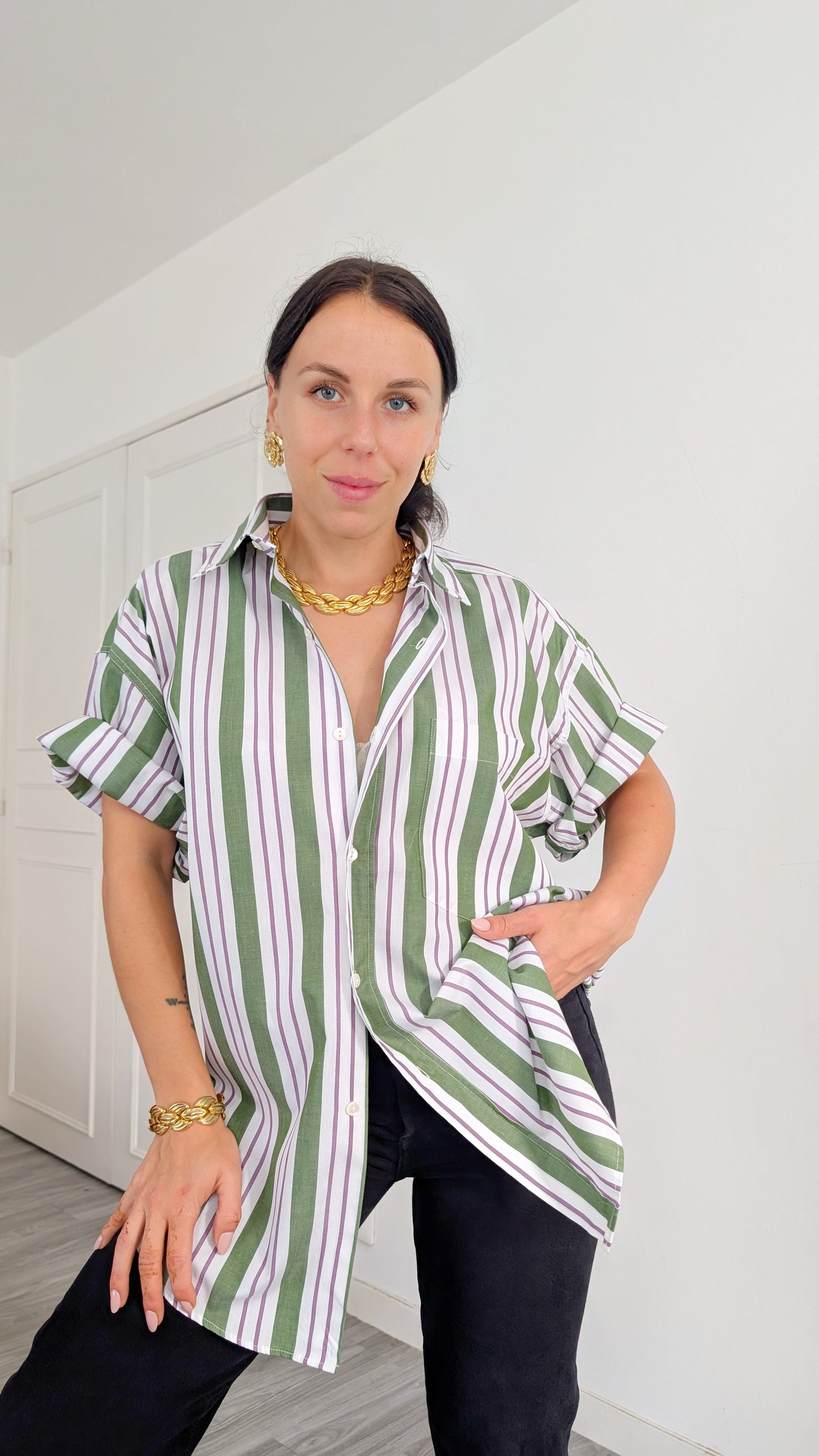Chemise coton jusqu'à T46