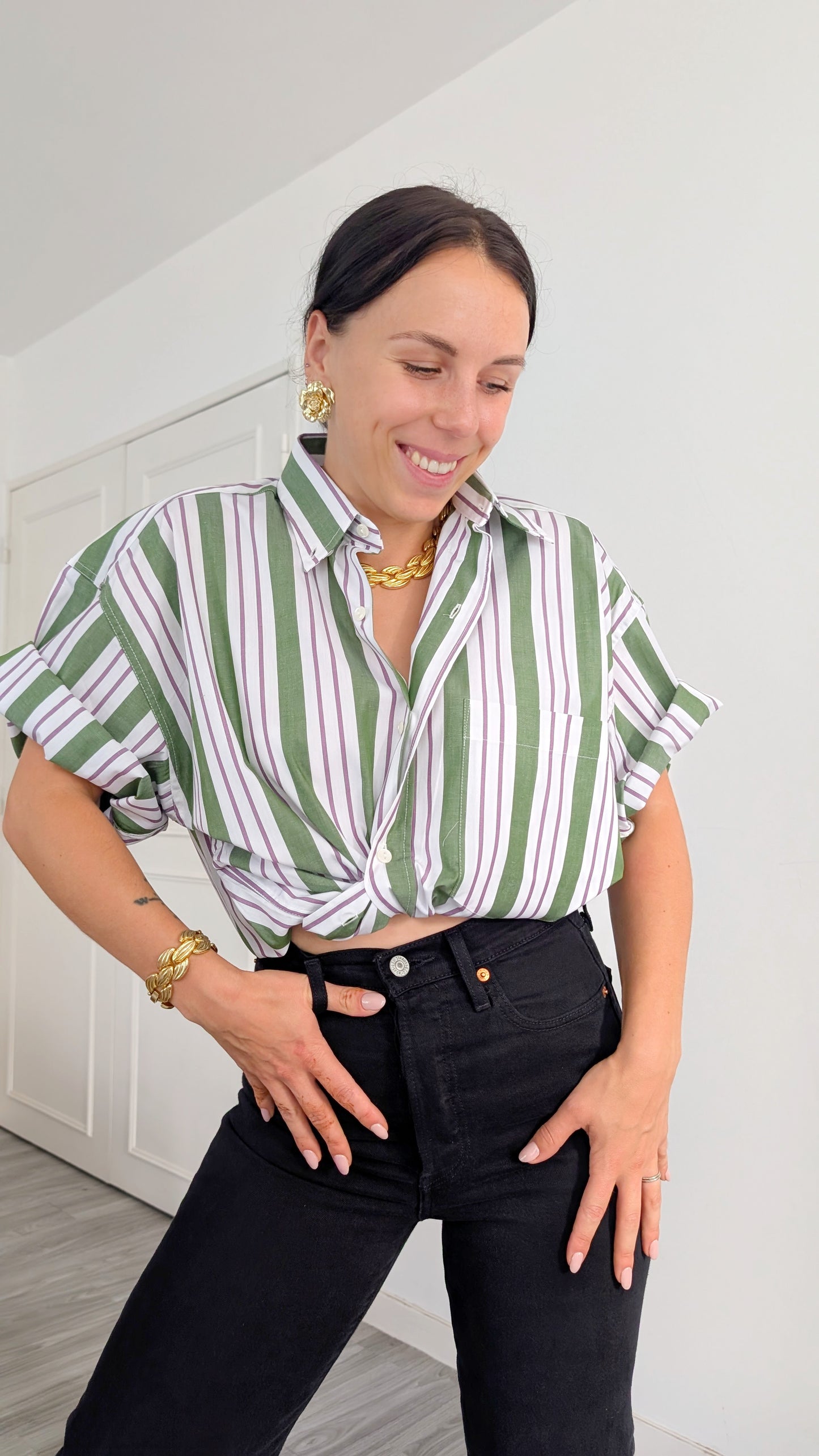 Chemise coton jusqu'à T46