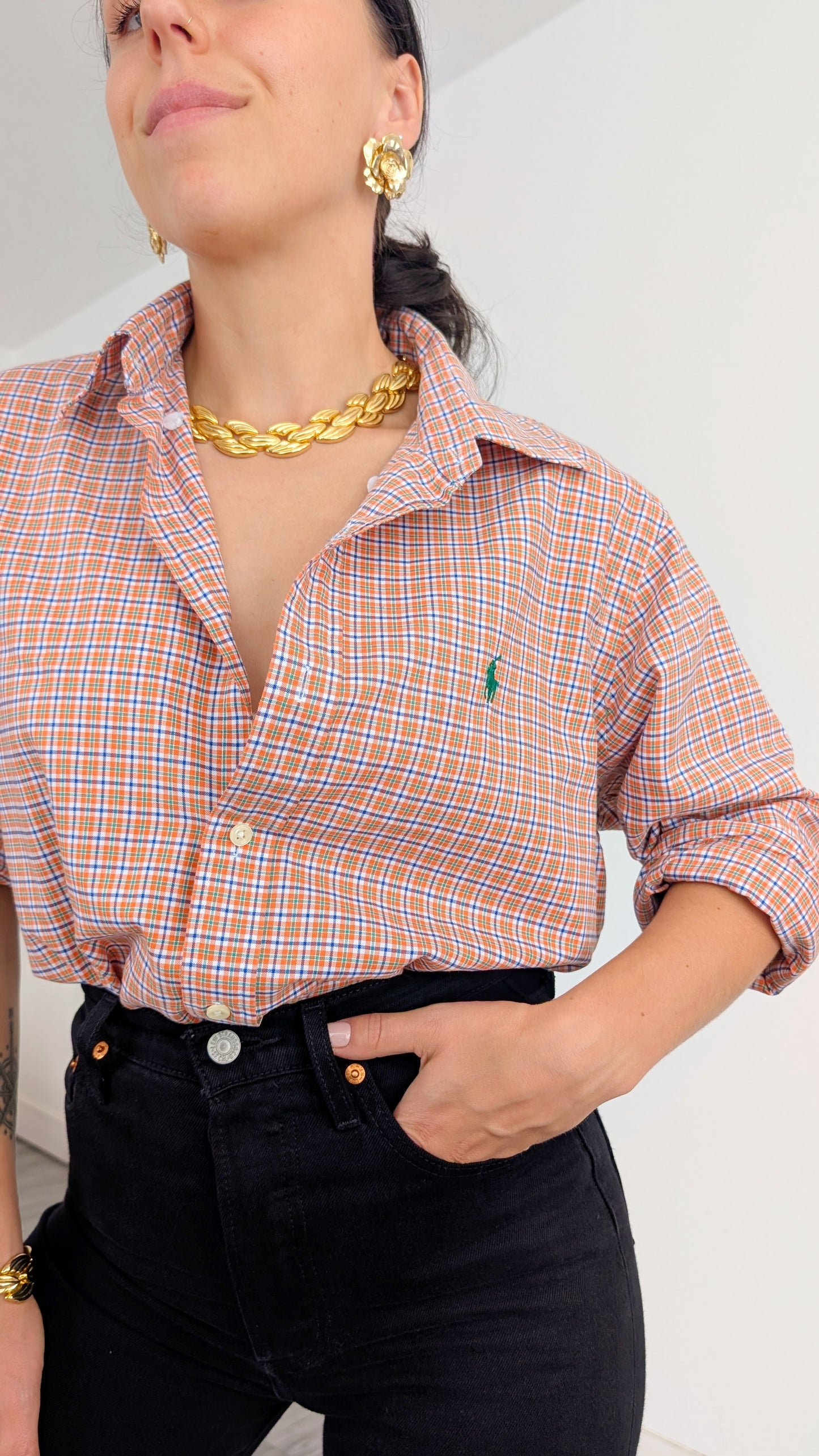 Chemise Ralph Lauren coton Jusqu'à T42