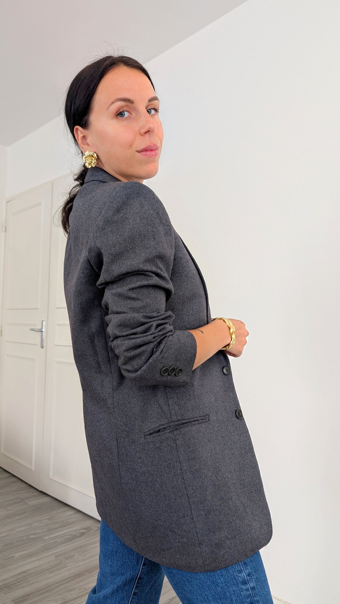Blazer laine 70s neuf T36