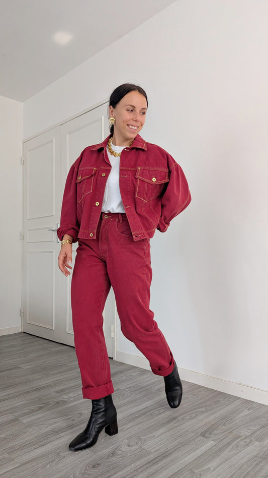 Ensemble denim 1980 T36