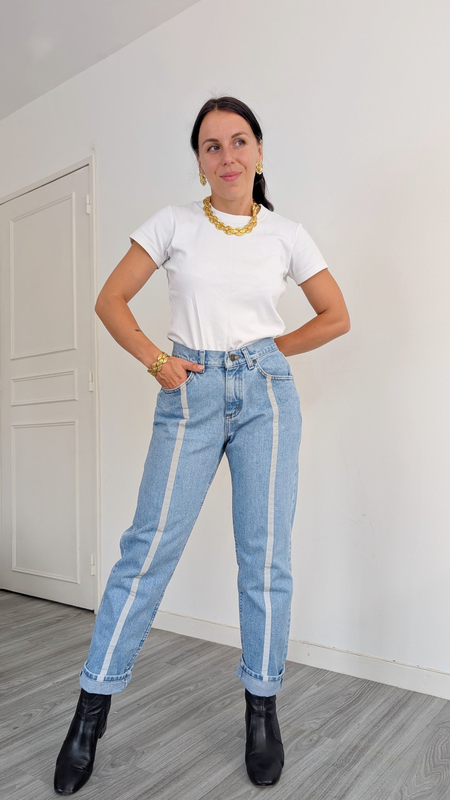 Jeans mom 90s T38