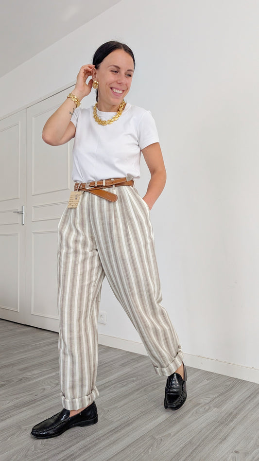 Pantalon 1980 neuf T38