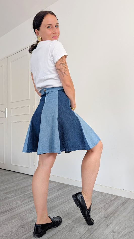 Jupe denim 1970 T34