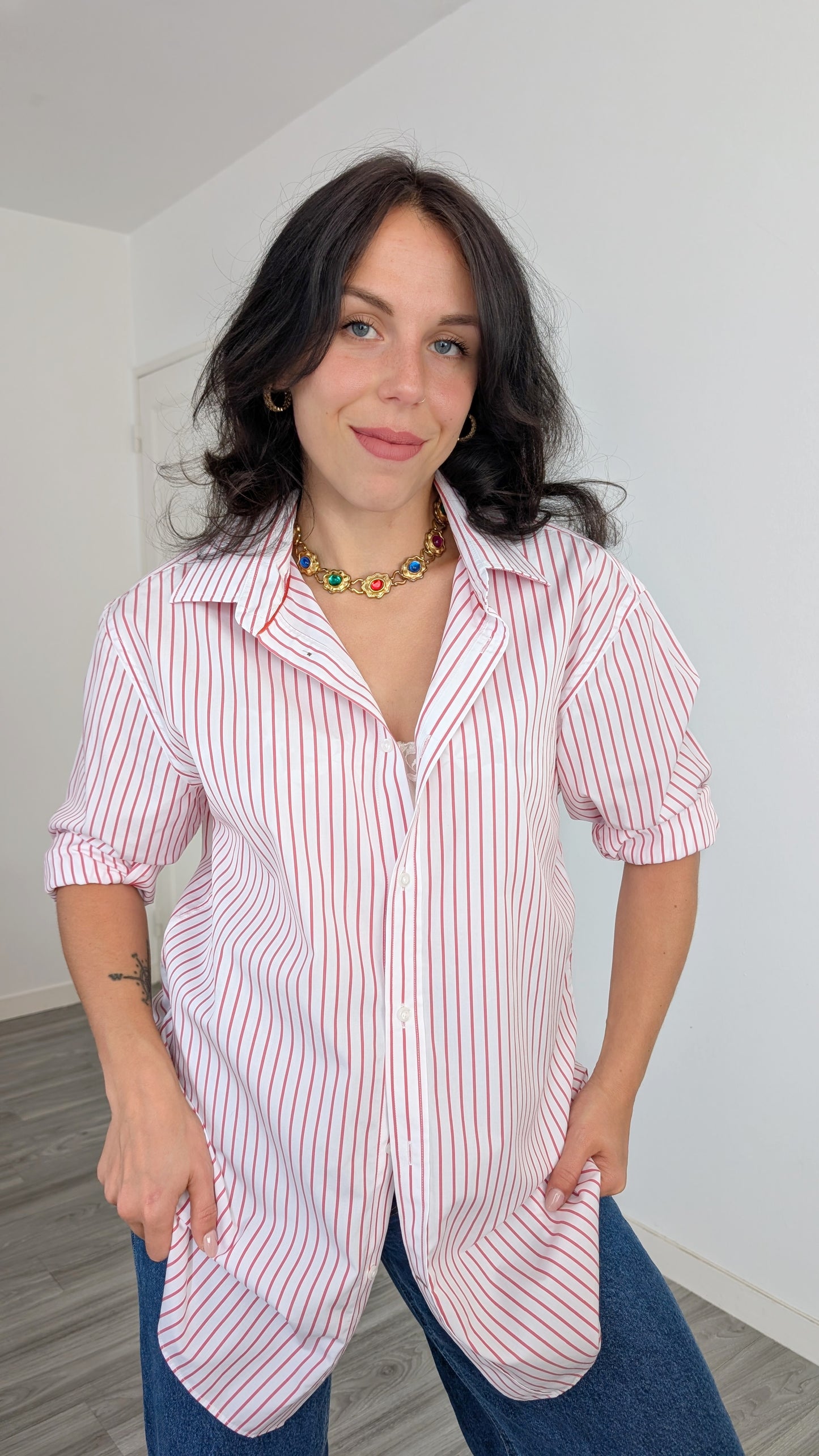 Chemise coton jusqu'à T44