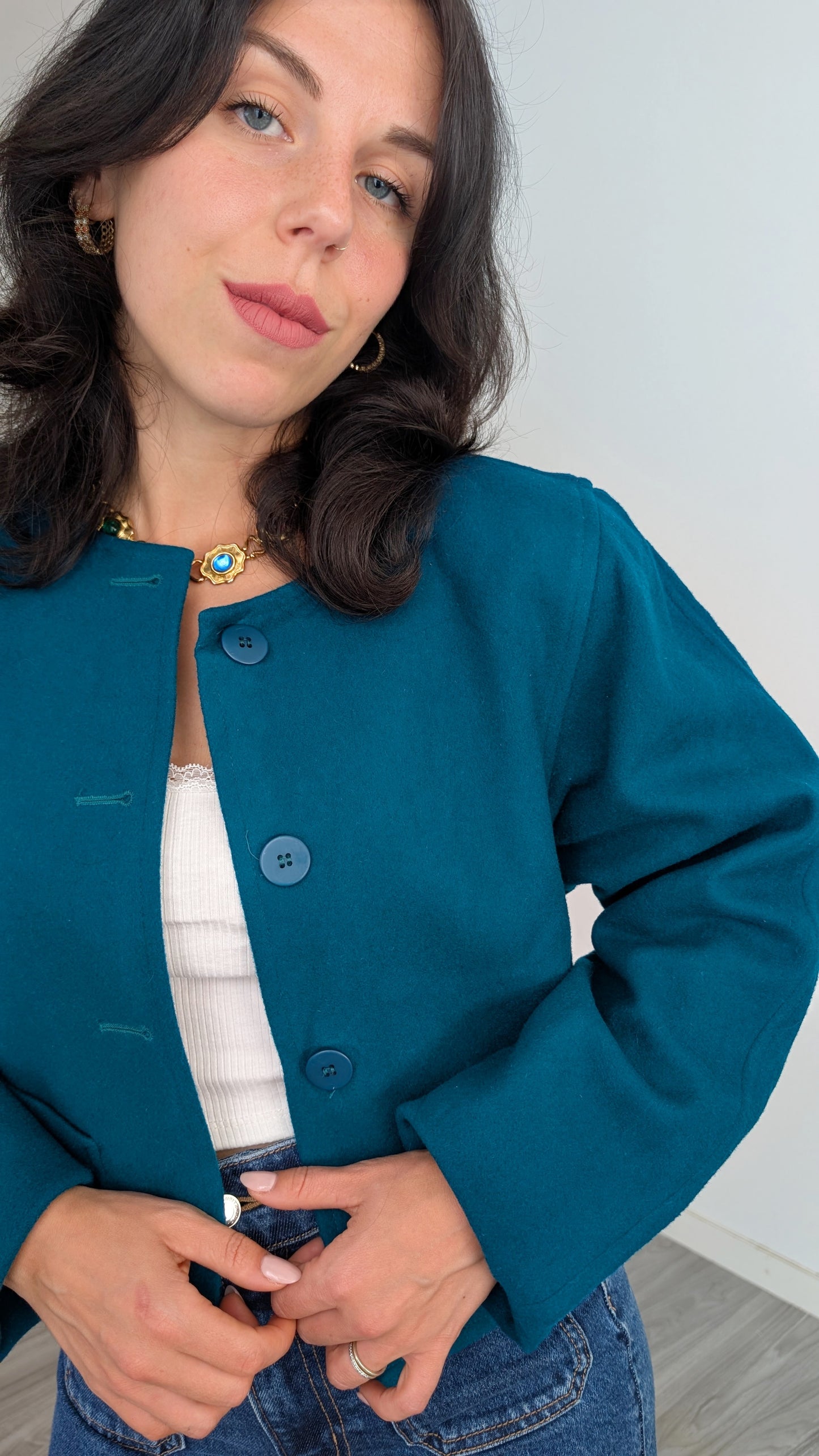 Blazer/veste laine USA T42