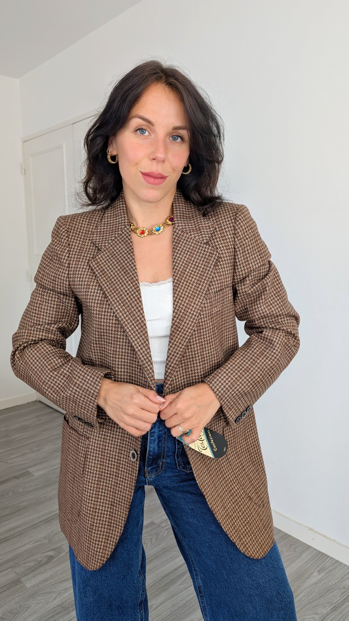 Blazer laine 70s neuf T36