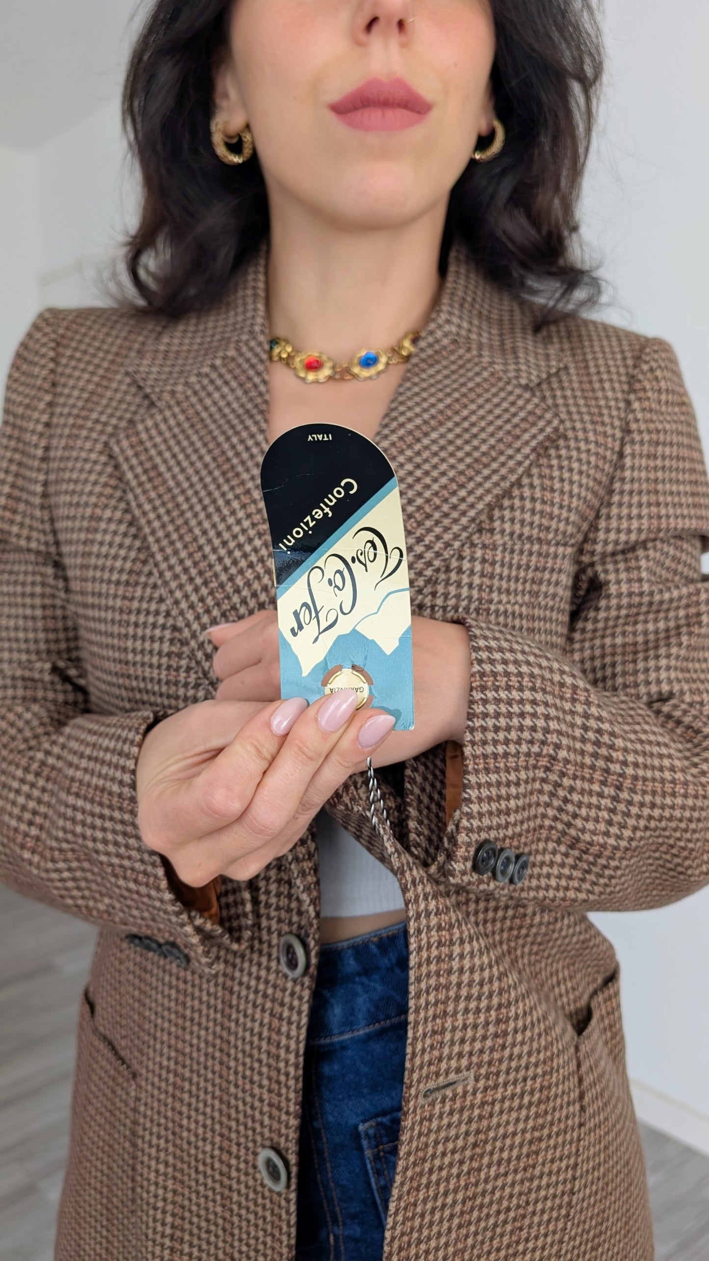 Blazer laine 70s neuf T36