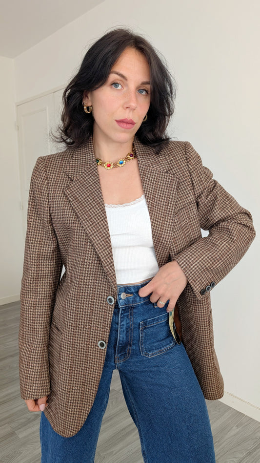 Blazer laine 70s neuf T36