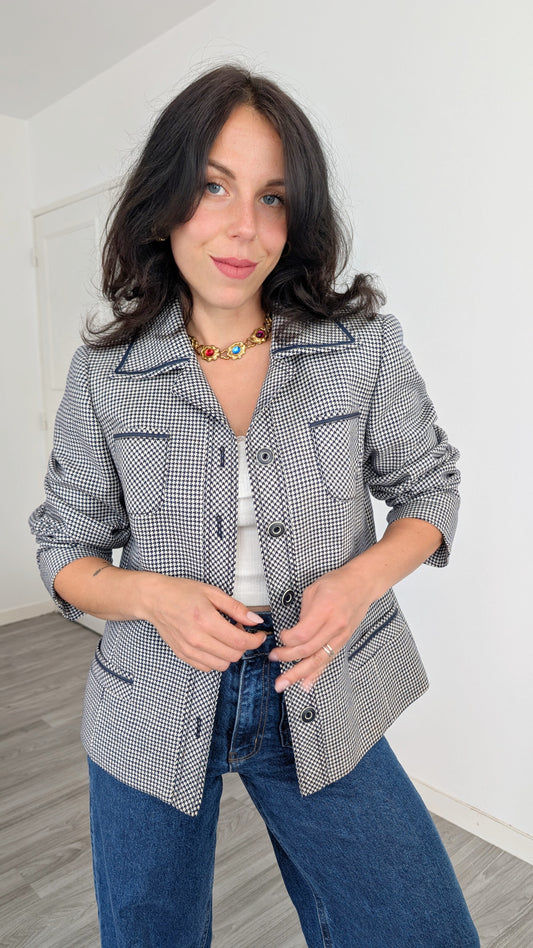 Blazer 70s laine T38-40