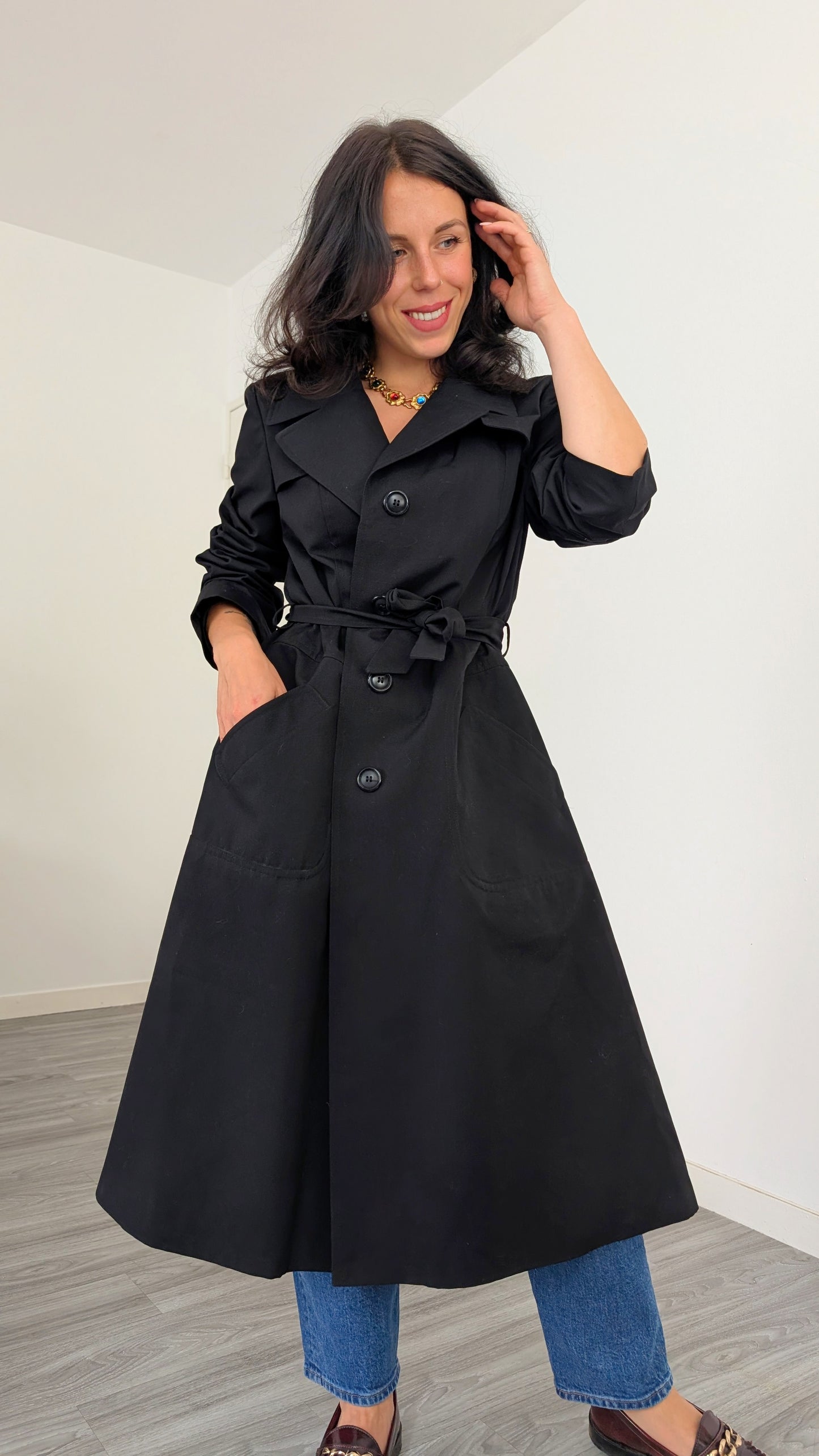 Trench imperméable 70s T40-42