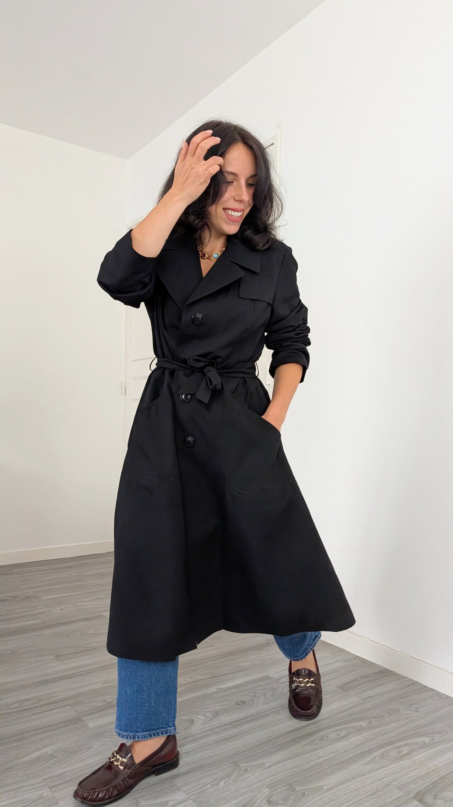 Trench imperméable 70s T40-42