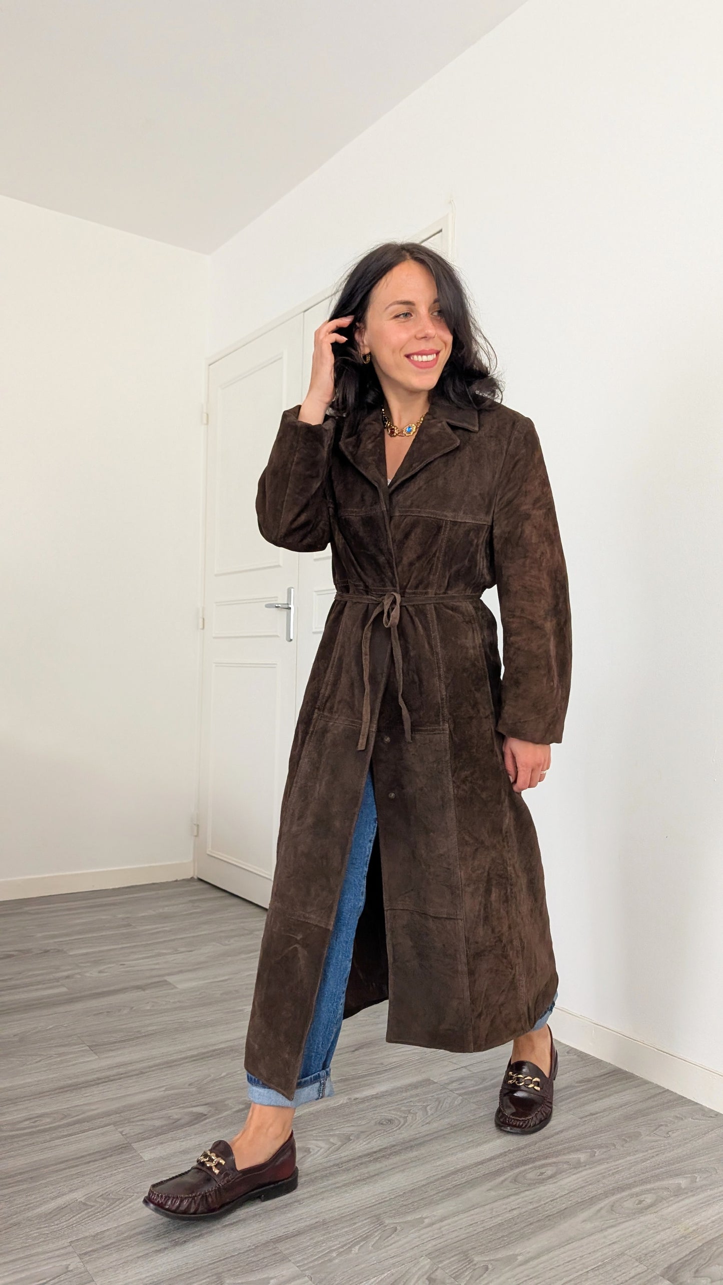Trench daim Pinko T38