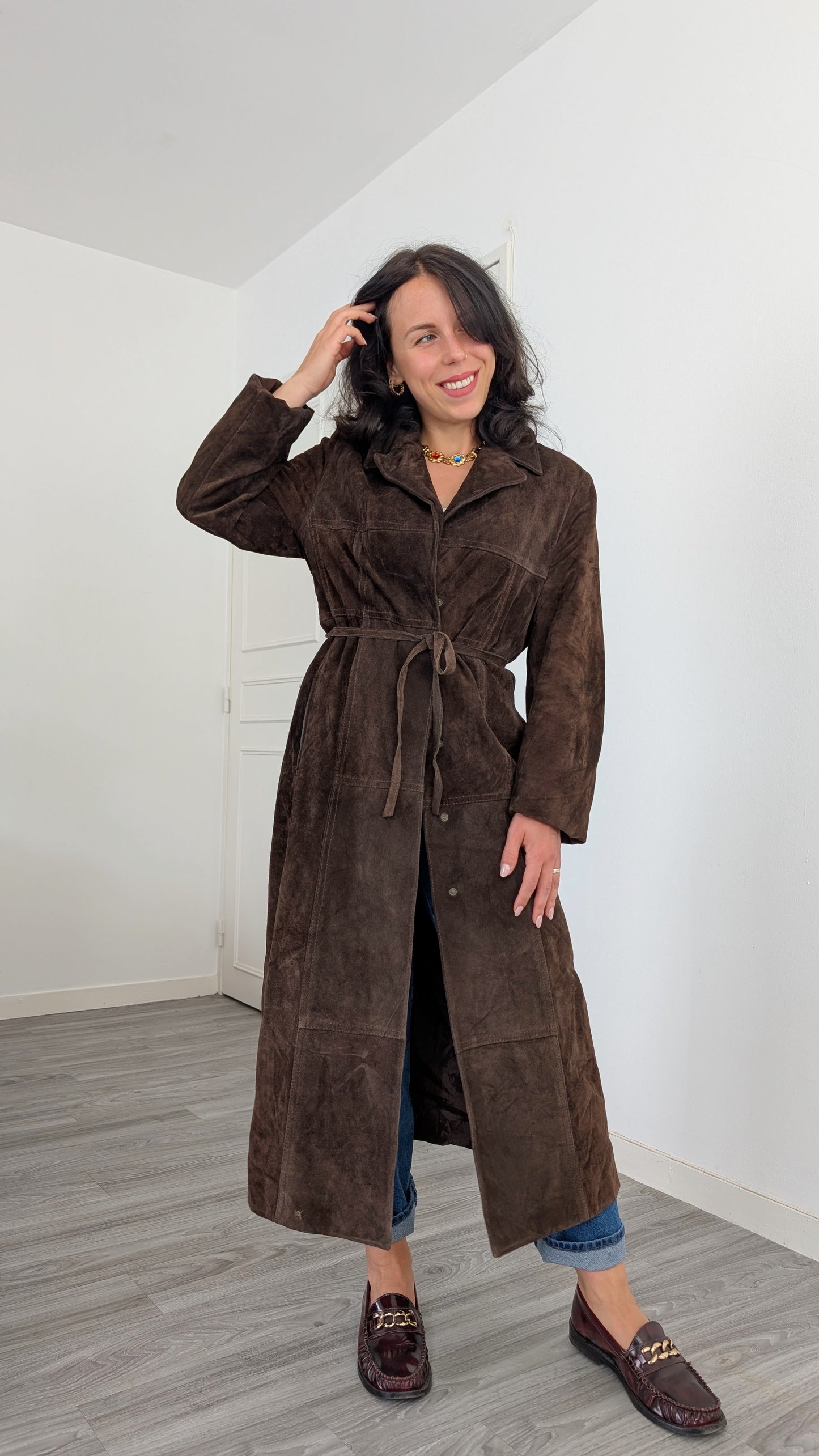 Trench daim Pinko T38