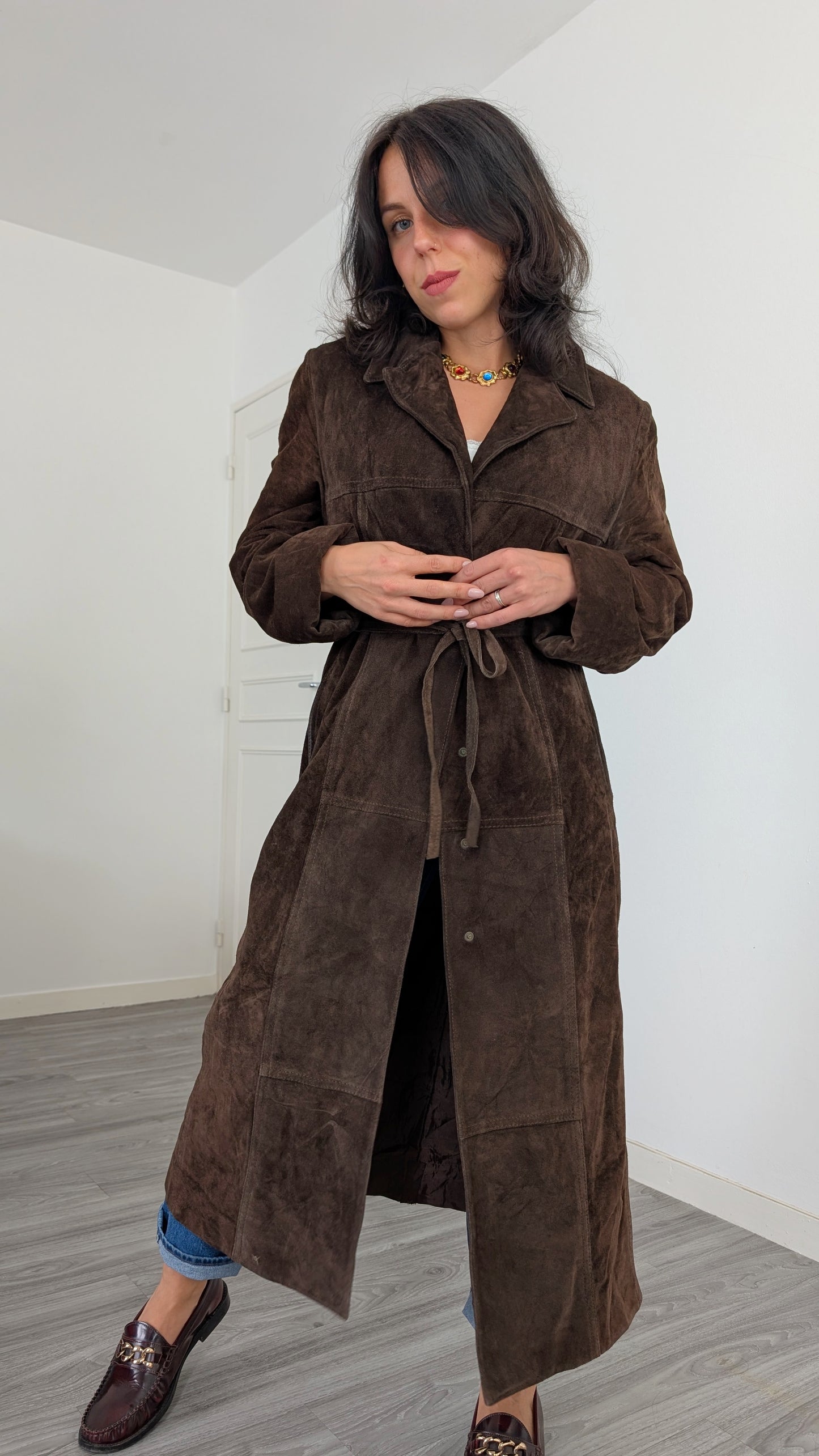 Trench daim Pinko T38