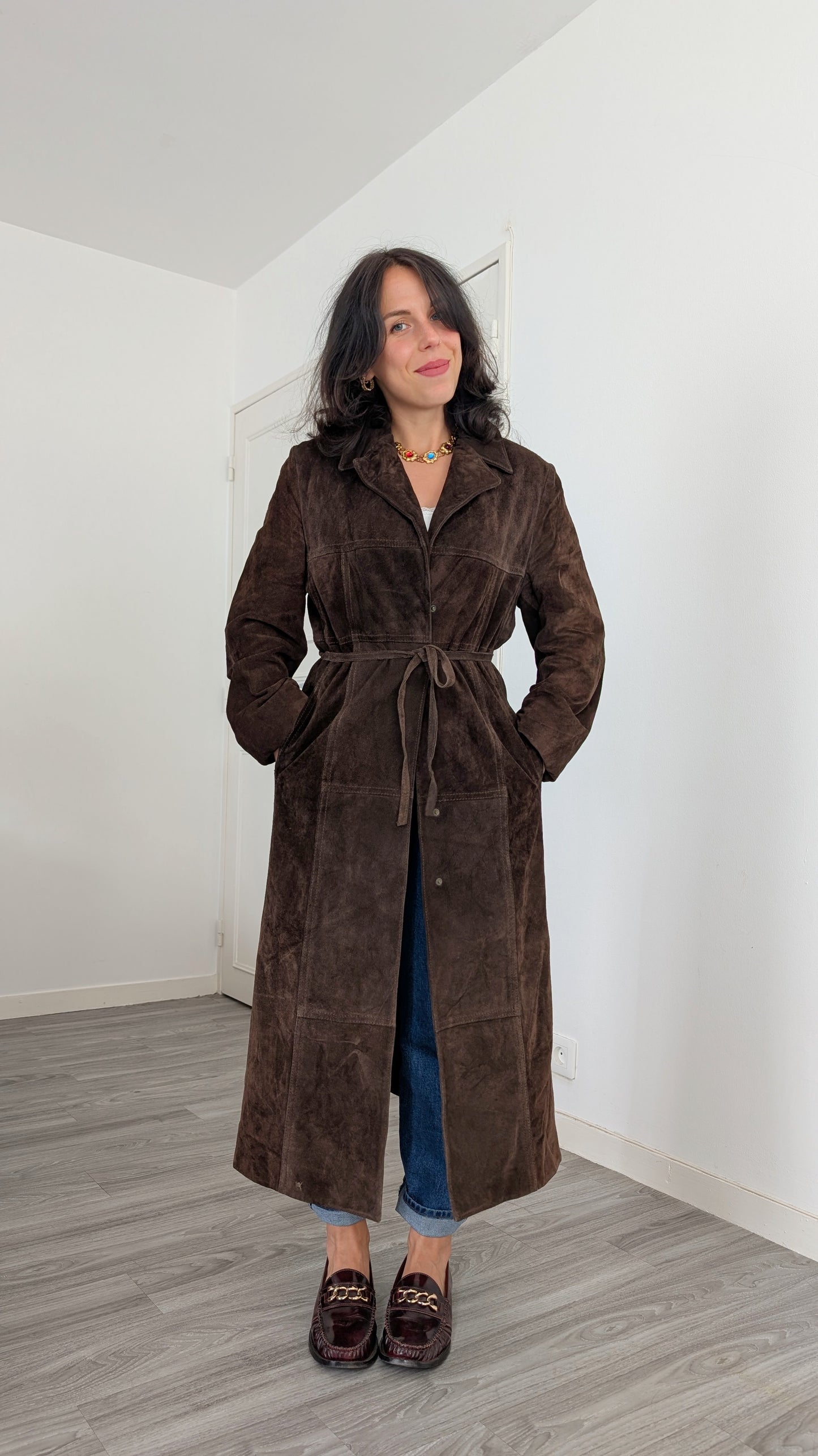 Trench daim Pinko T38