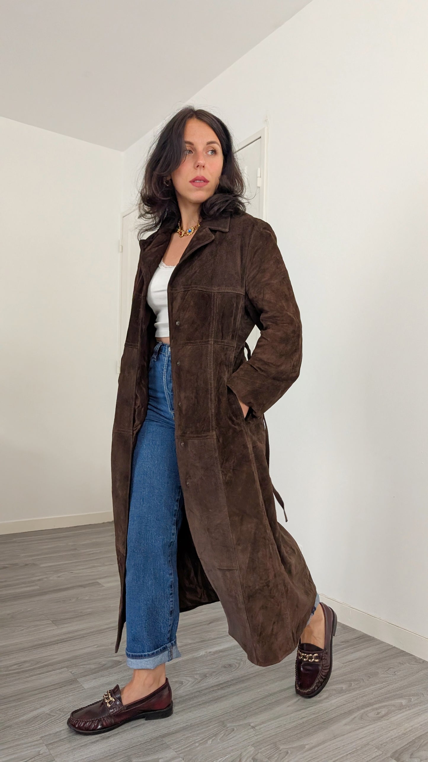 Trench daim Pinko T38