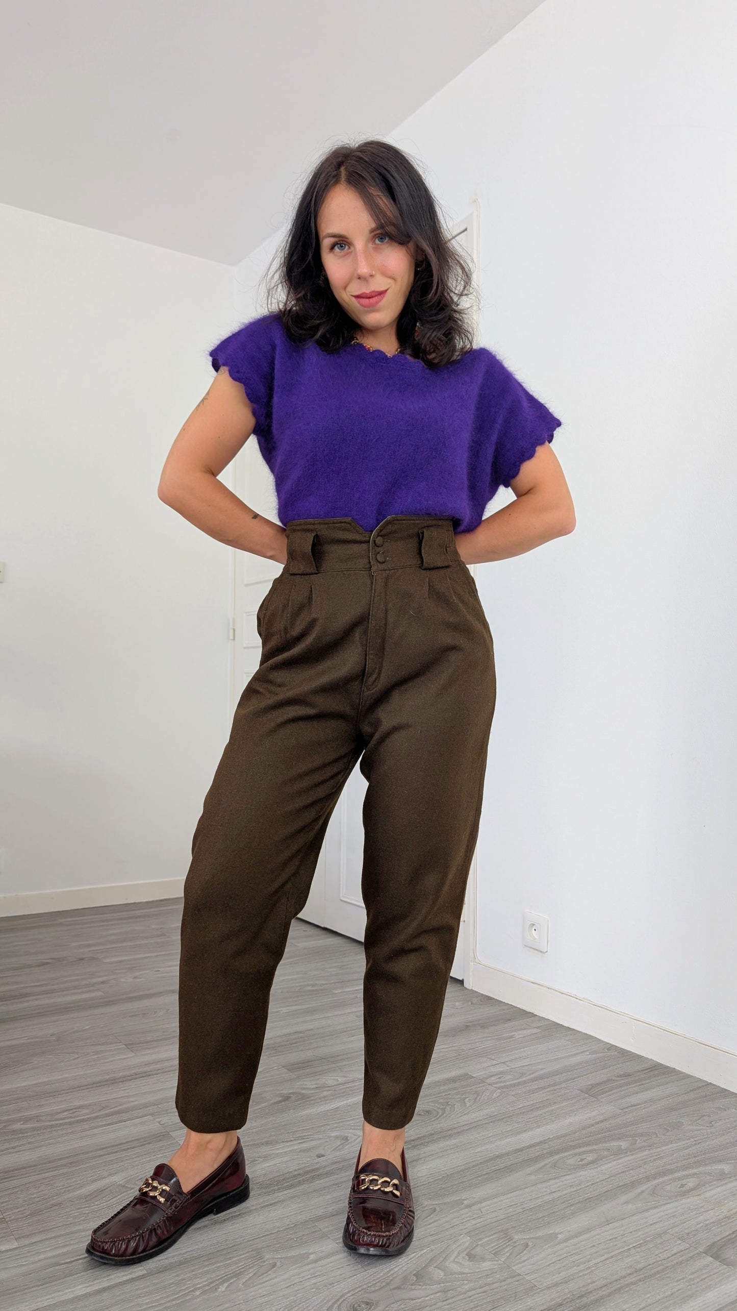 Pantalon laine T40