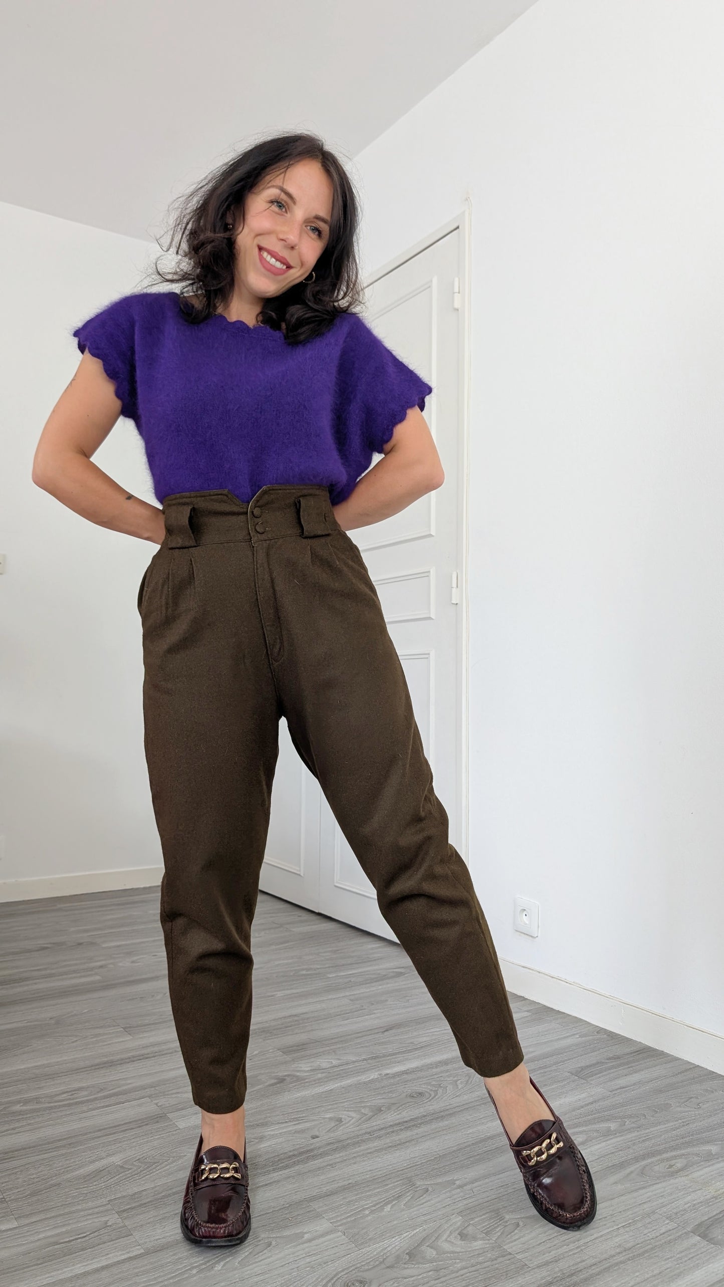Pantalon laine T40