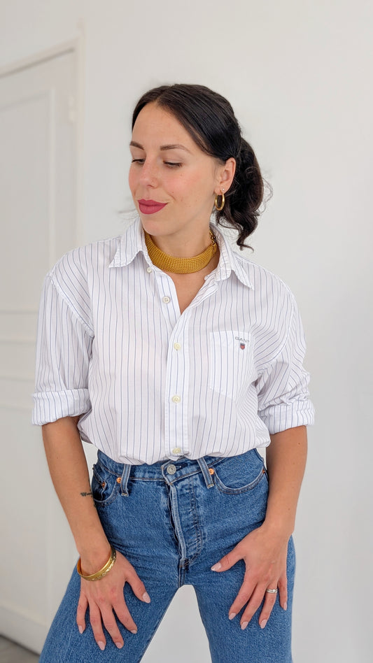 Chemise coton Gant jusqu'à 44